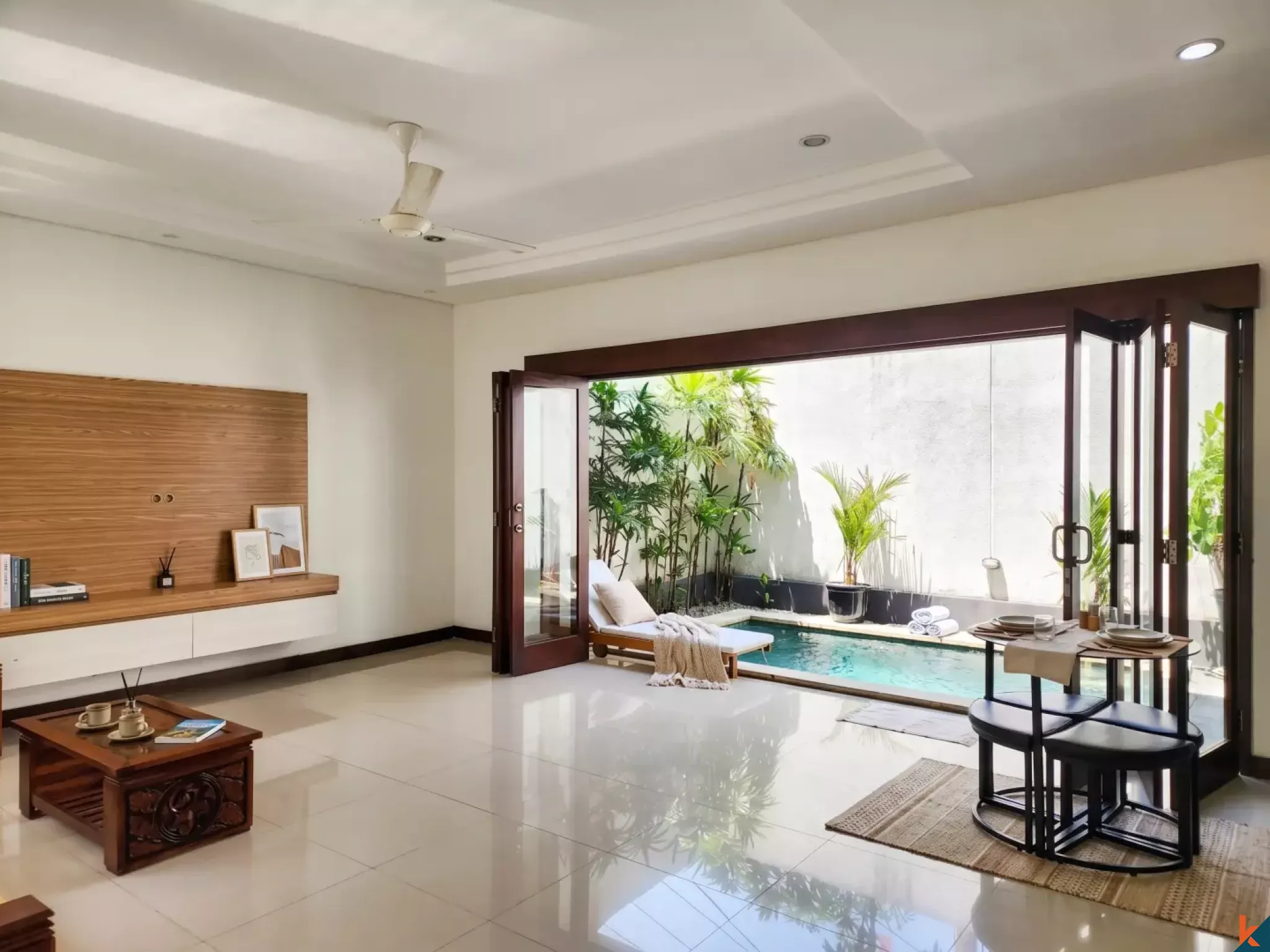 Freehold three bedroom townhouse style property for sale in Sanur