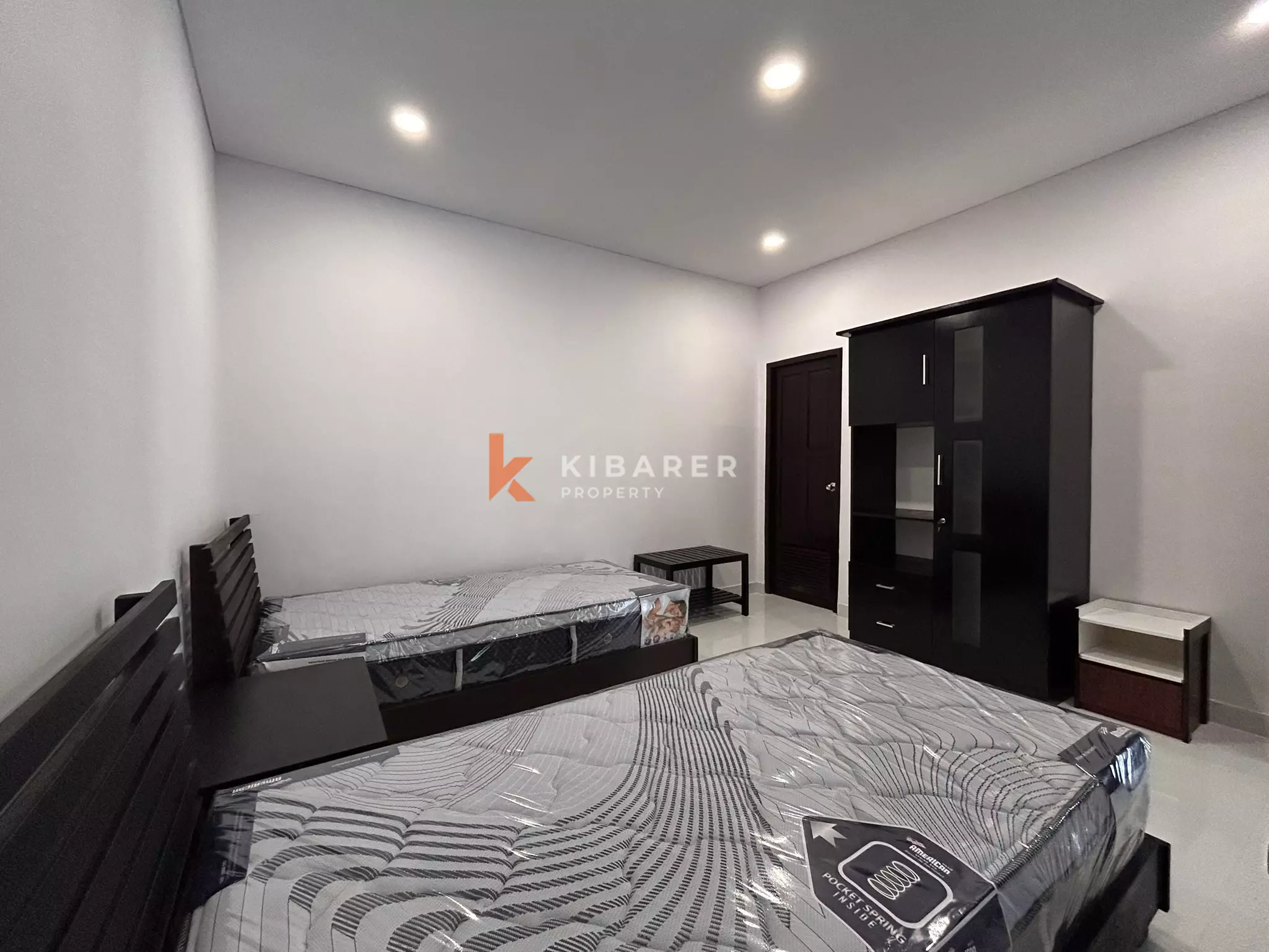 Villa de deux chambres avec grand espace extérieur dans un quartier résidentiel d'Ungasan
