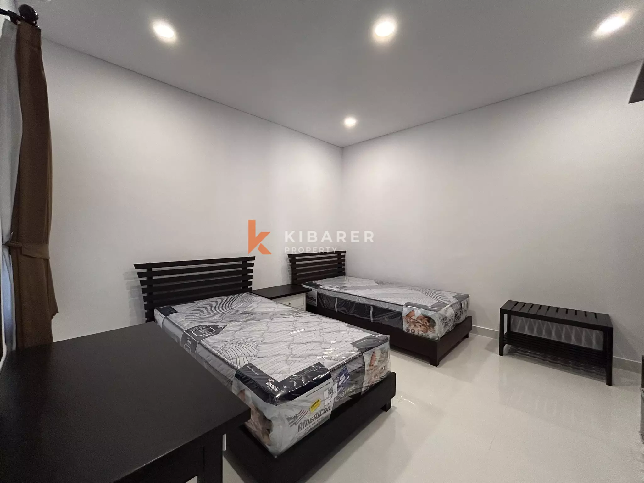 Villa de deux chambres avec grand espace extérieur dans un quartier résidentiel d'Ungasan