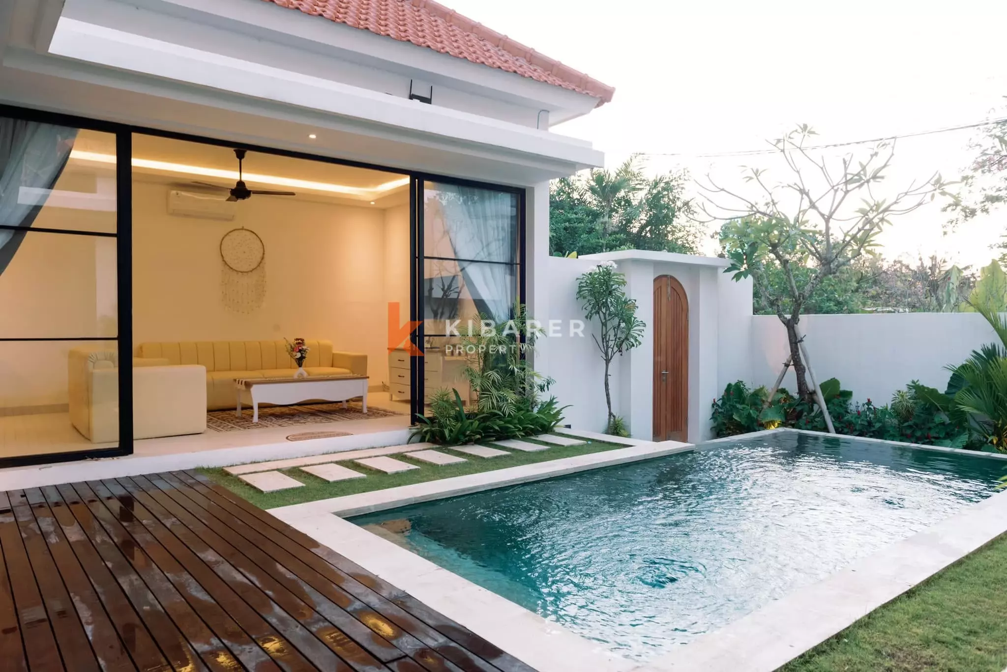 Fresh Two Bedroom Villa Pererenan Hideaway