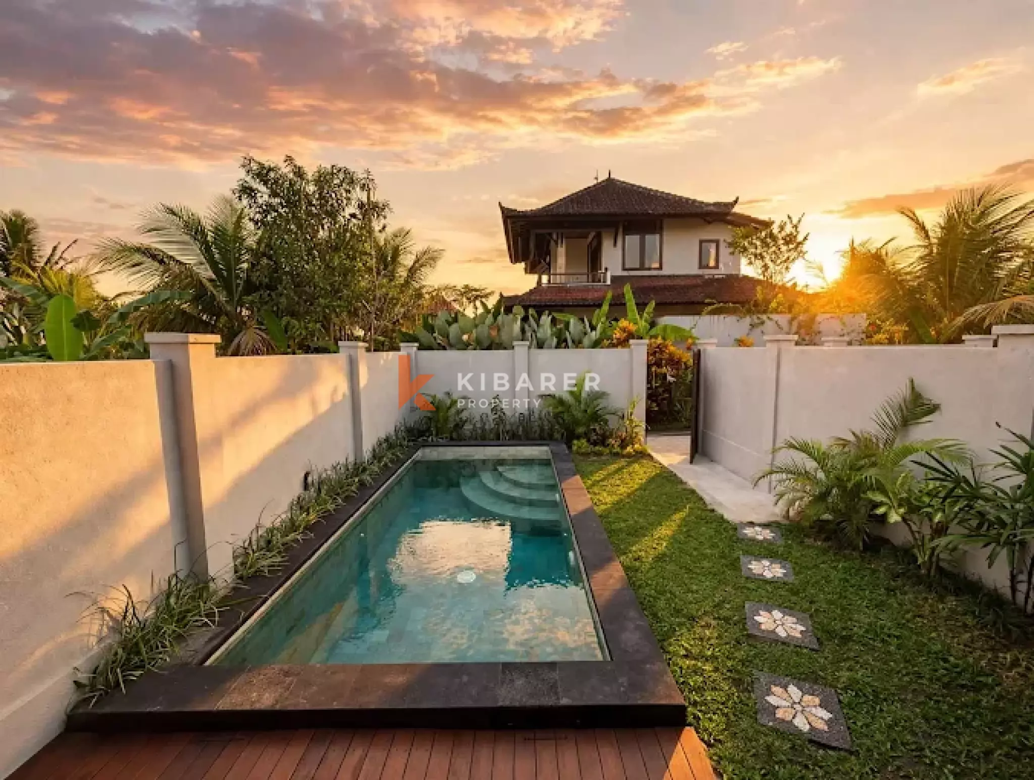 A Peaceful One Bedroom Villa Escape in the Rice Fields of Ubud