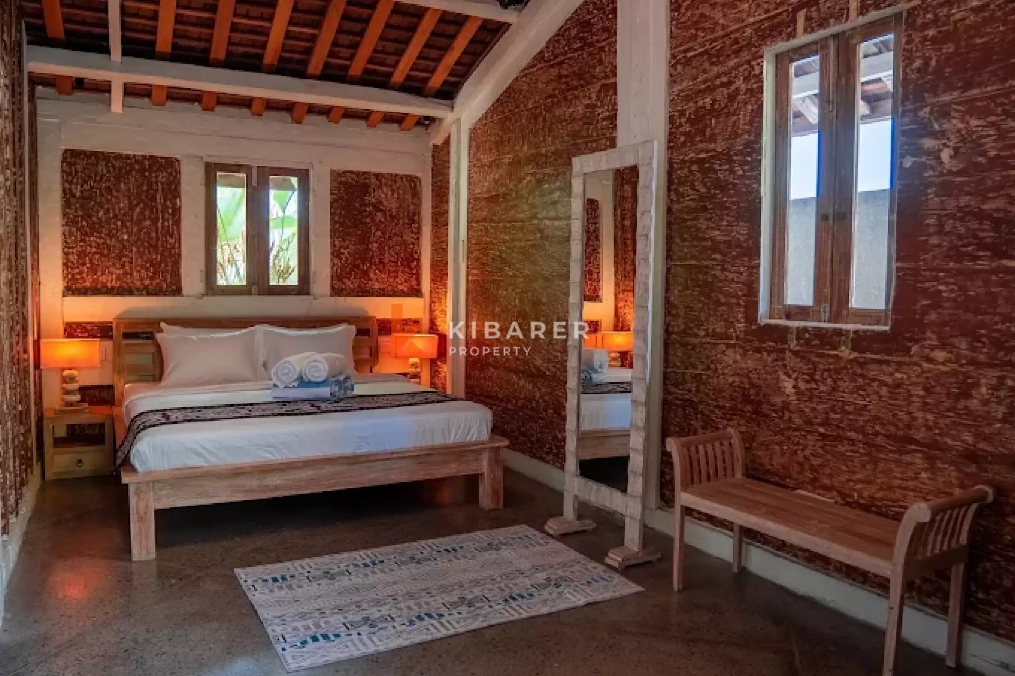 Tropical Serenity Four Bedroom Villa in Pererenan