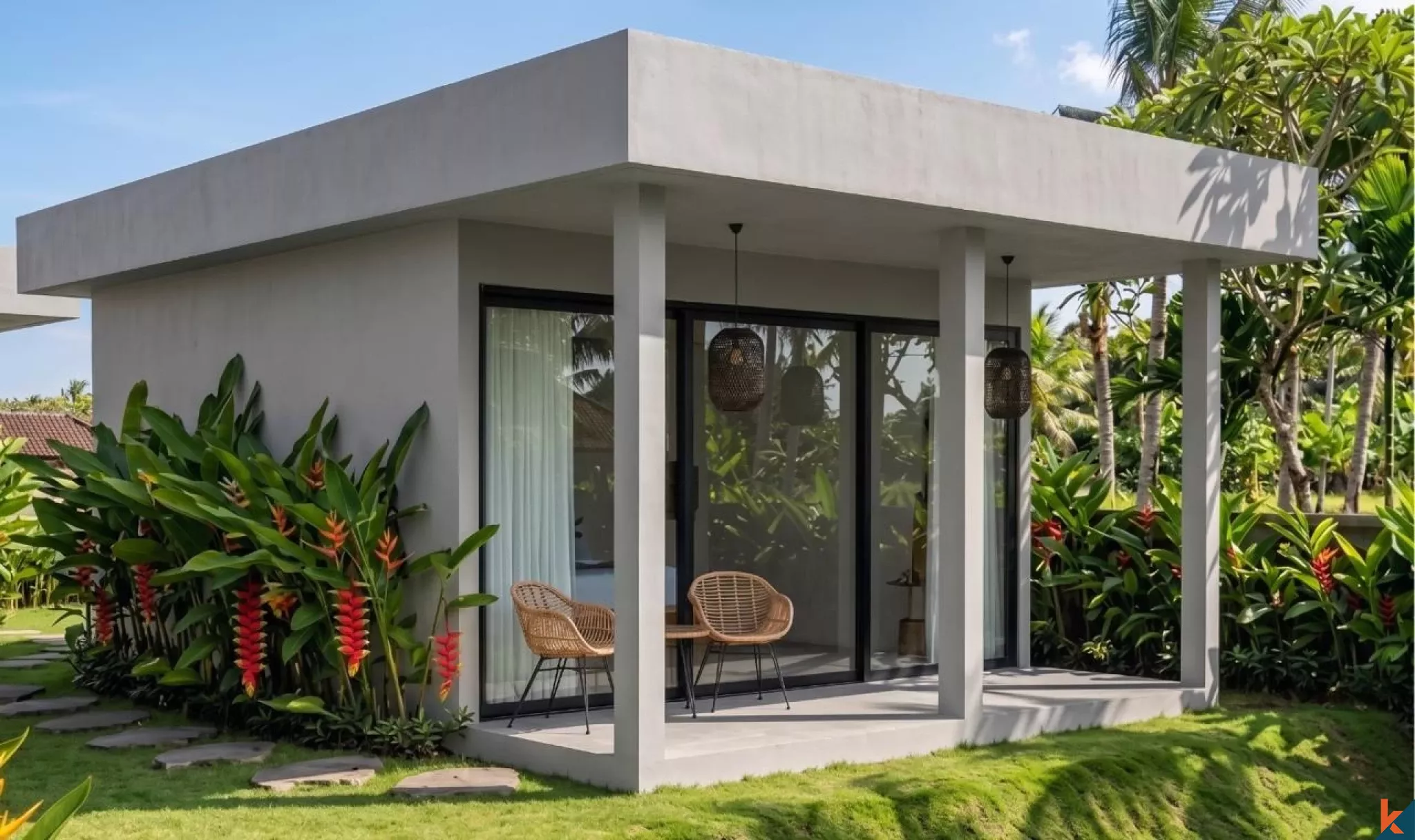 Brand New High Quality Four Bedroom Freehold Estate with Lush Views for Sale in Kerambitan