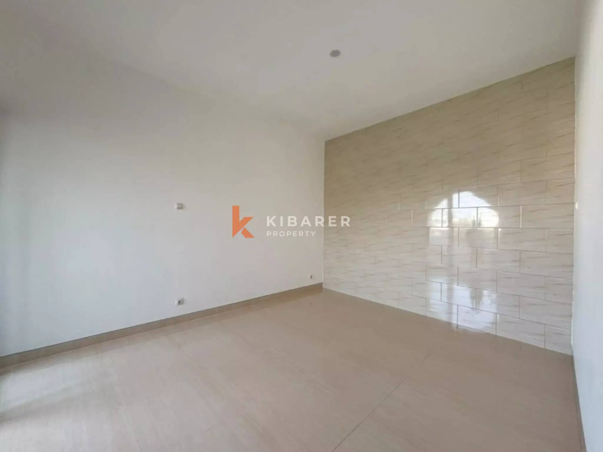 Vila Rooftop 2 Kamar Tidur Tanpa Perabotan dengan Ruang Keluarga Terbuka di Tumbak Bayuh