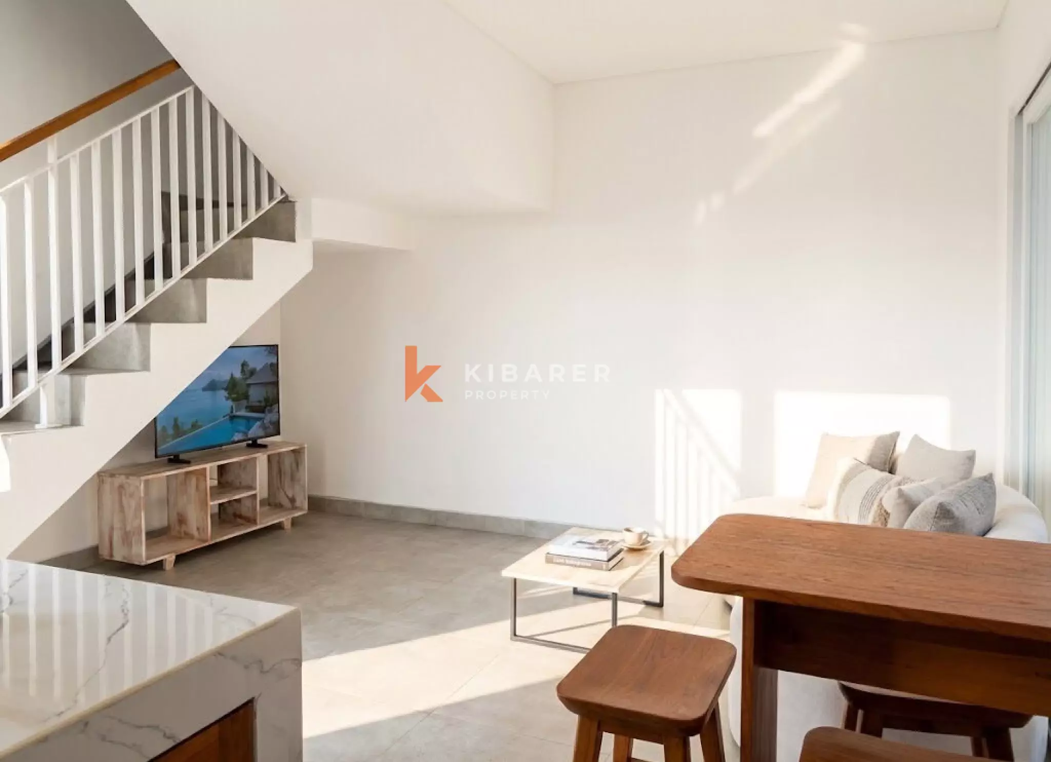 A Fresh Two-Bedroom Villa in Cemagi