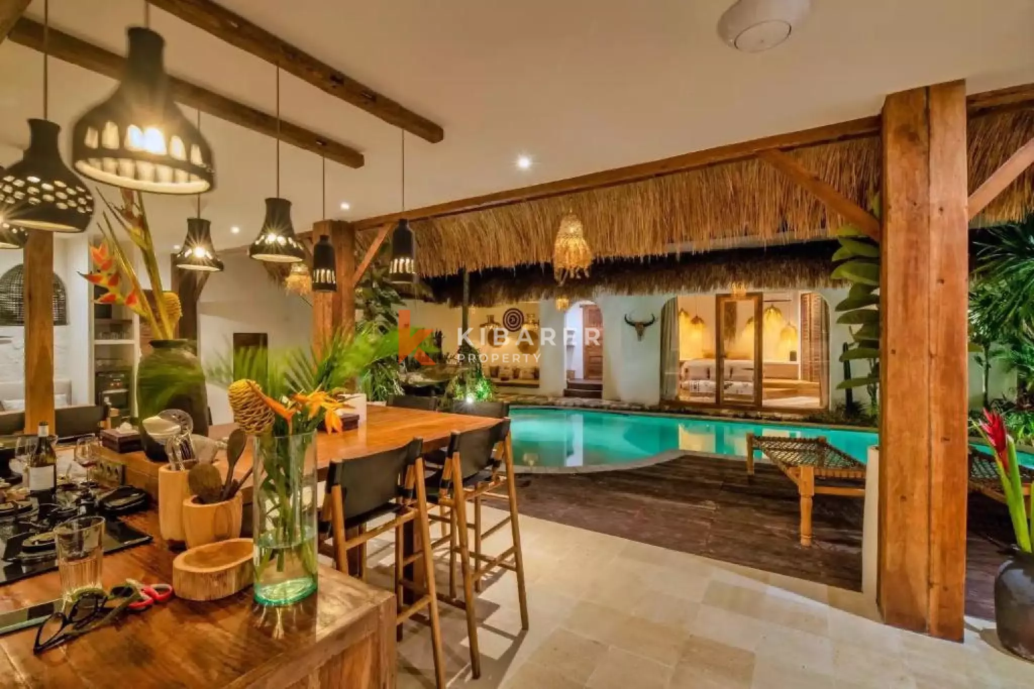 Lovely Tropical Three-Bedroom Villa in Umalas