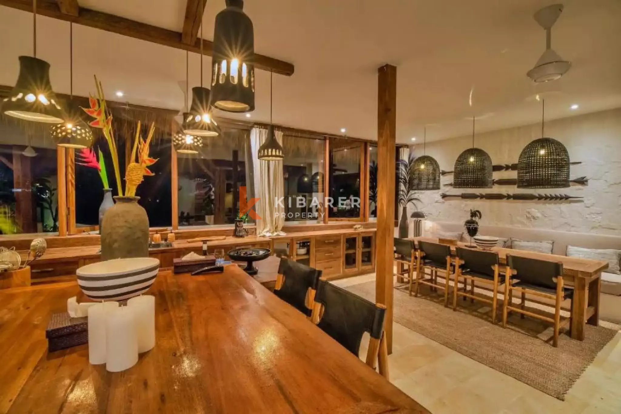 Lovely Tropical Three-Bedroom Villa in Umalas