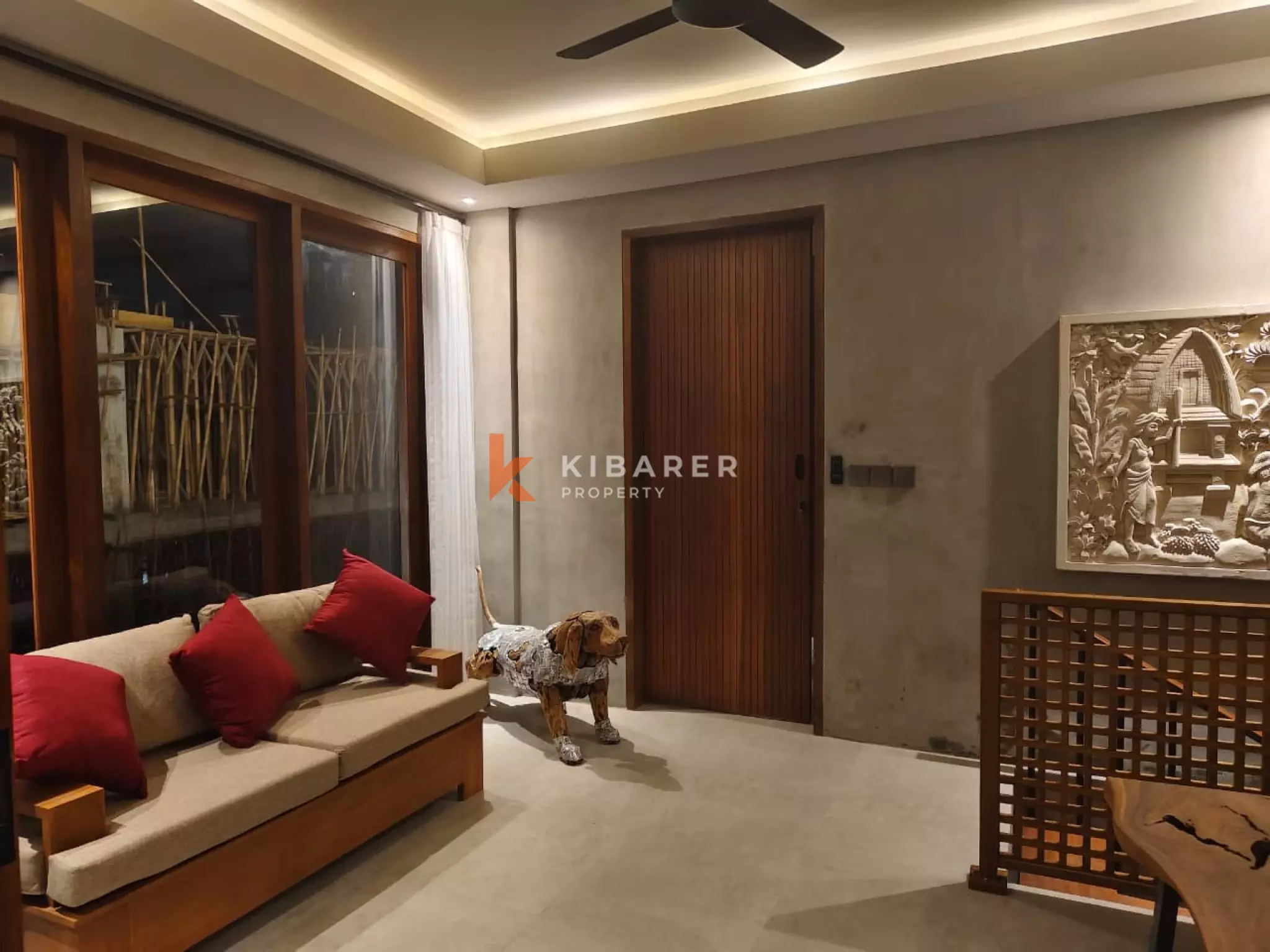 Elegant Four-Bedroom Villa with Private Pool in Cemagi
