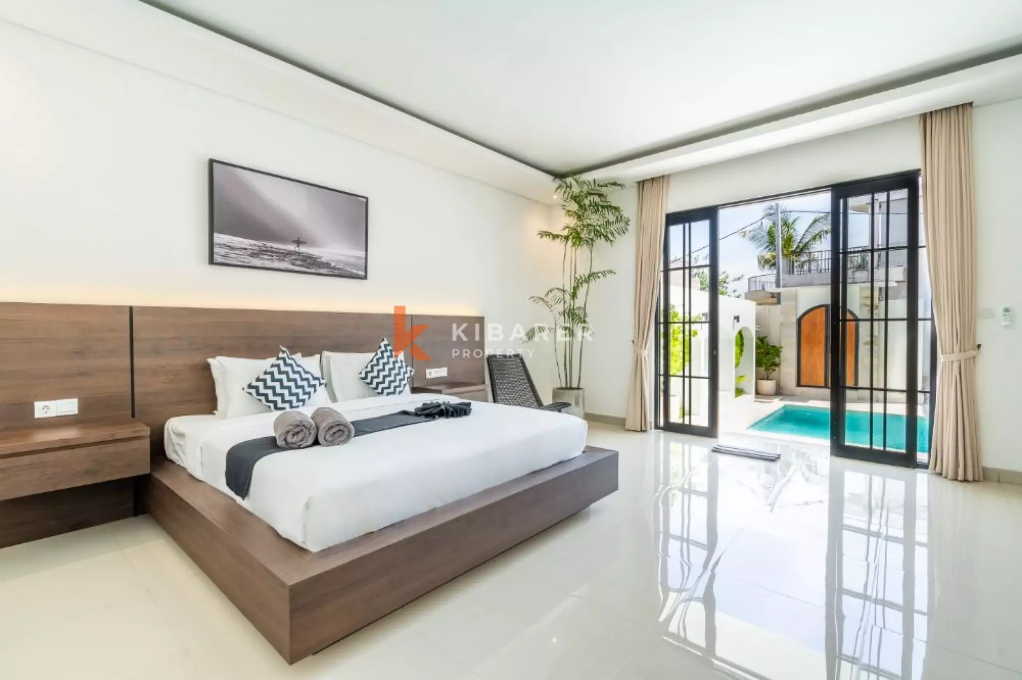 Tropical Three-Bedroom Pool Villa in Canggu