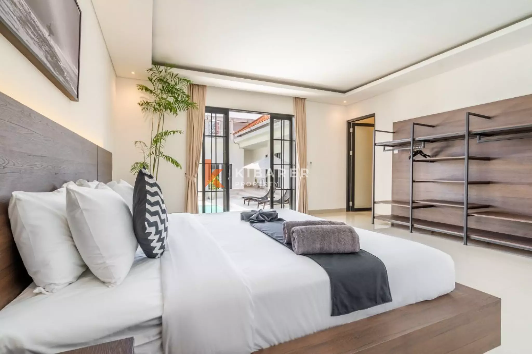 Tropical Three-Bedroom Pool Villa in Canggu