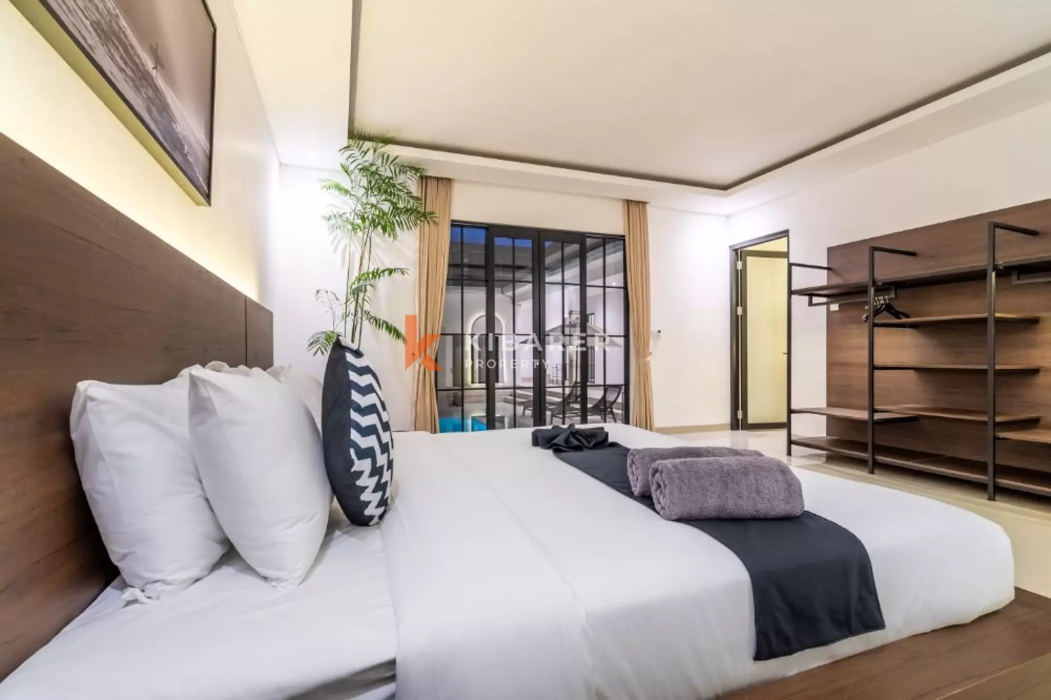 Tropical Three-Bedroom Pool Villa in Canggu