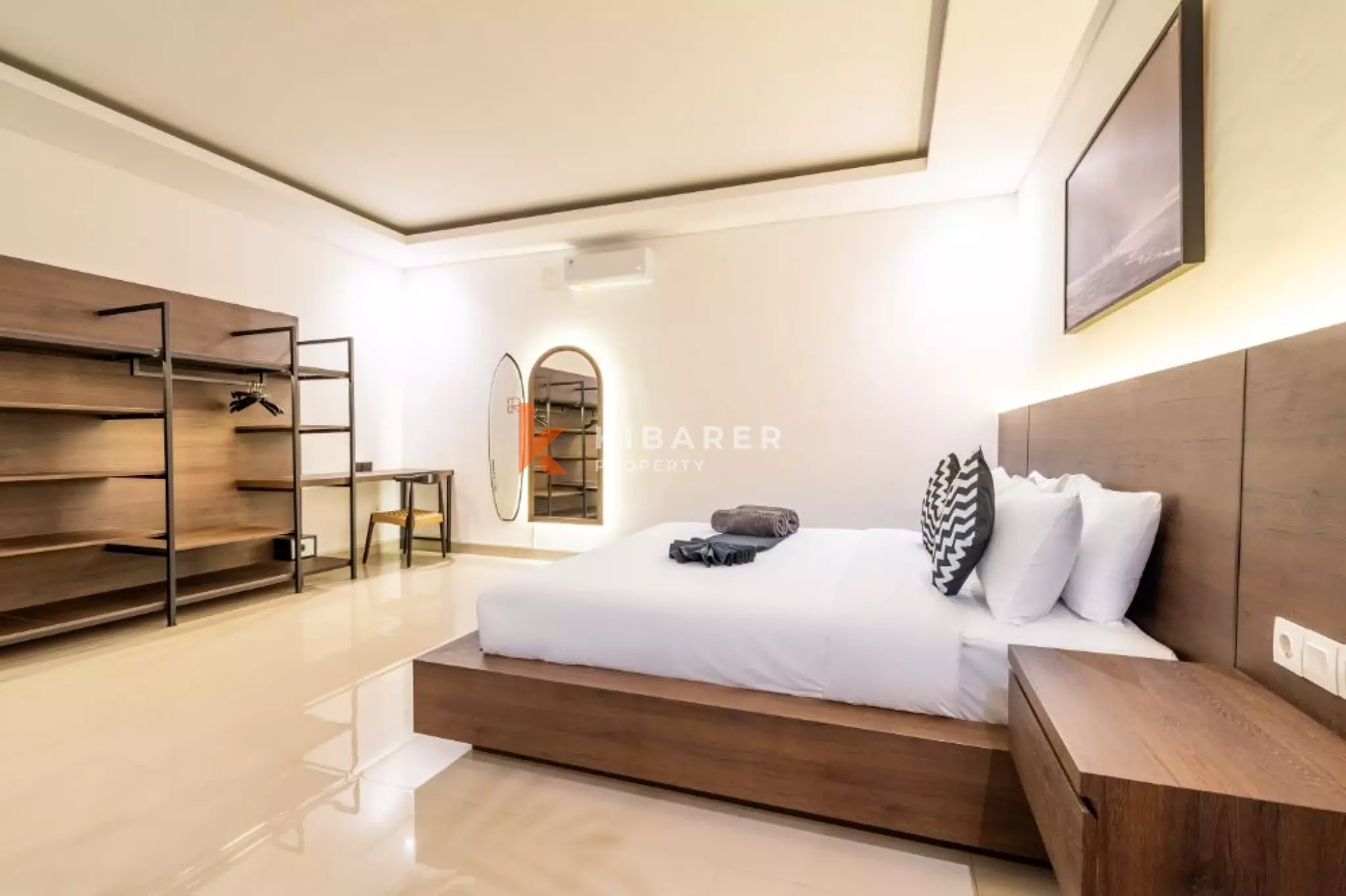 Tropical Three-Bedroom Pool Villa in Canggu