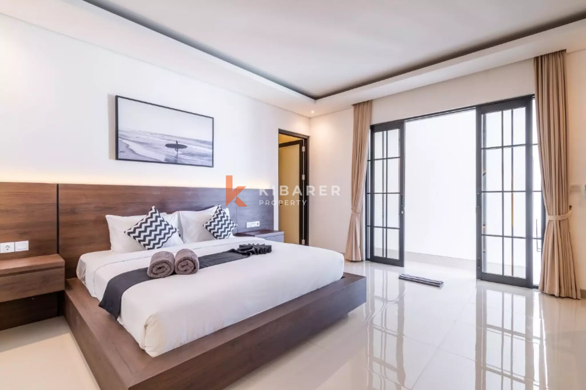Tropical Three-Bedroom Pool Villa in Canggu