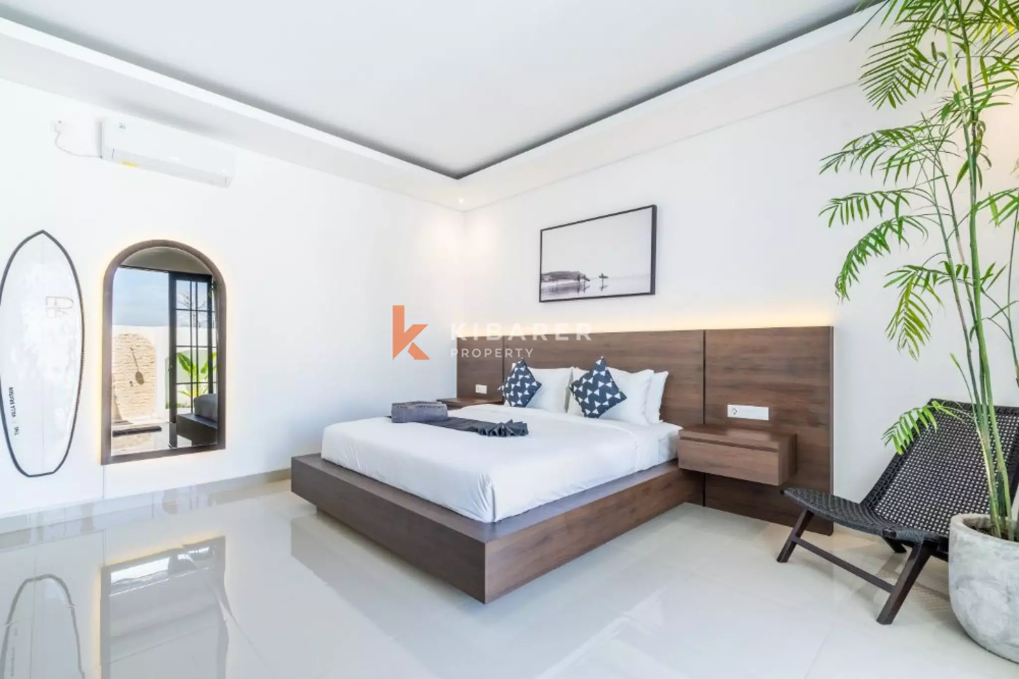 Tropical Three-Bedroom Pool Villa in Canggu