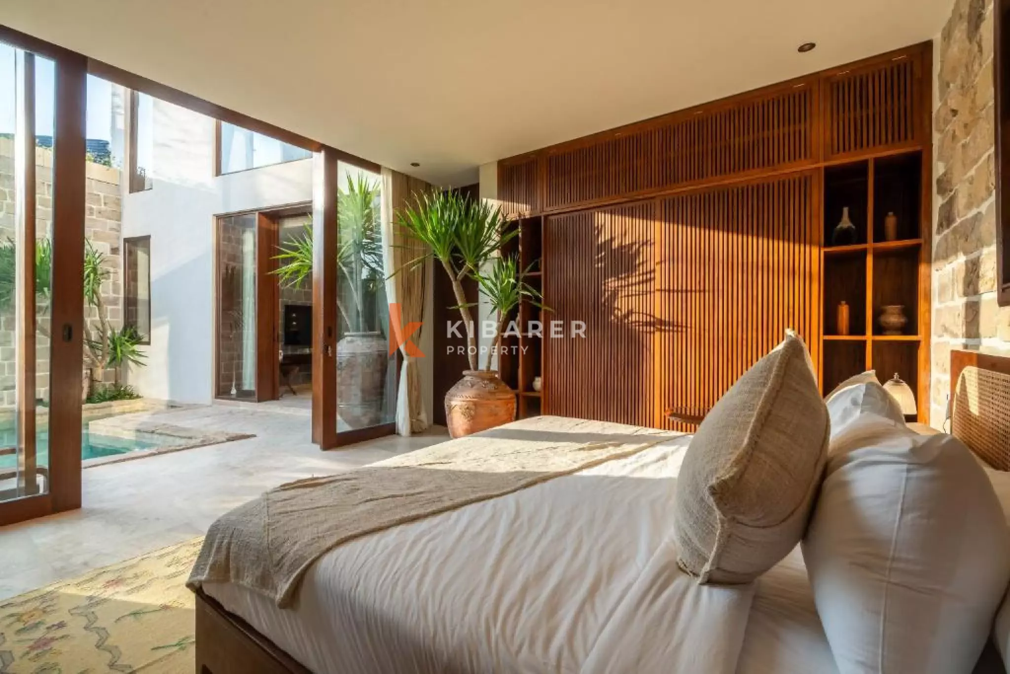 Rustic Luxury Four-Bedroom Villa in Abasan Canggu near Berawa