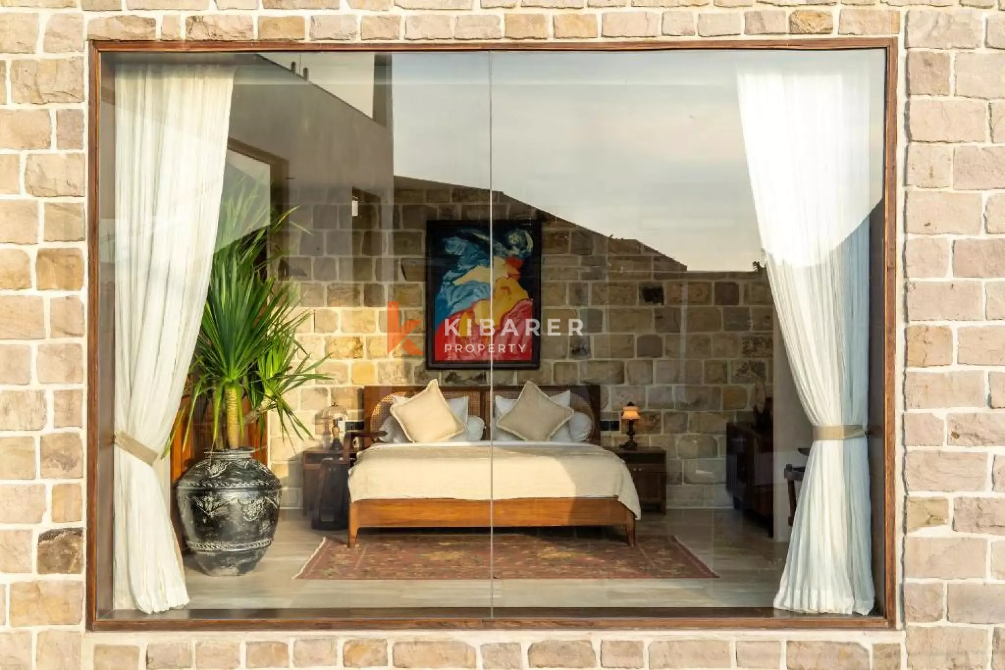 Rustic Luxury Four-Bedroom Villa in Abasan Canggu near Berawa