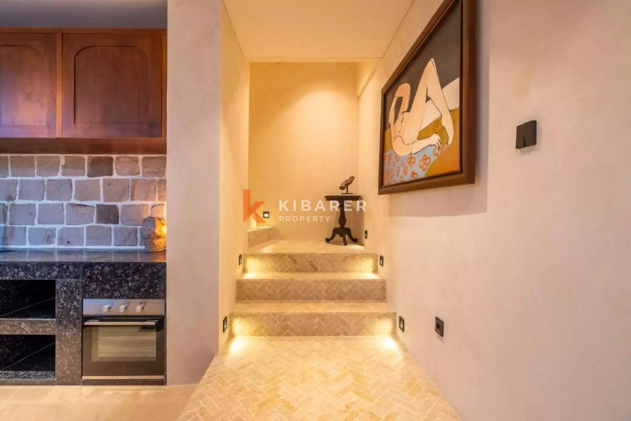 Rustic Luxury Four-Bedroom Villa in Abasan Canggu near Berawa