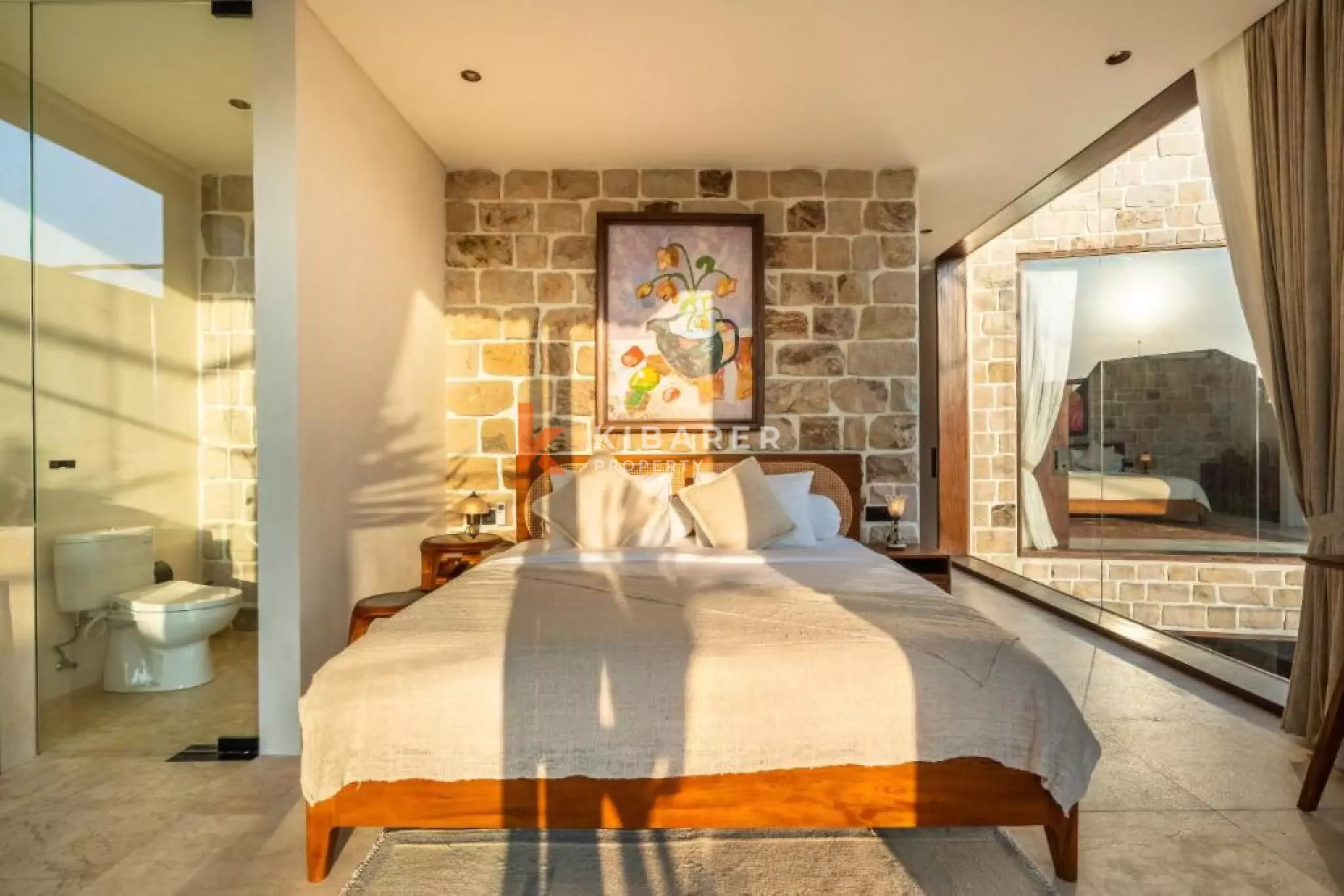 Rustic Luxury Four-Bedroom Villa in Abasan Canggu near Berawa