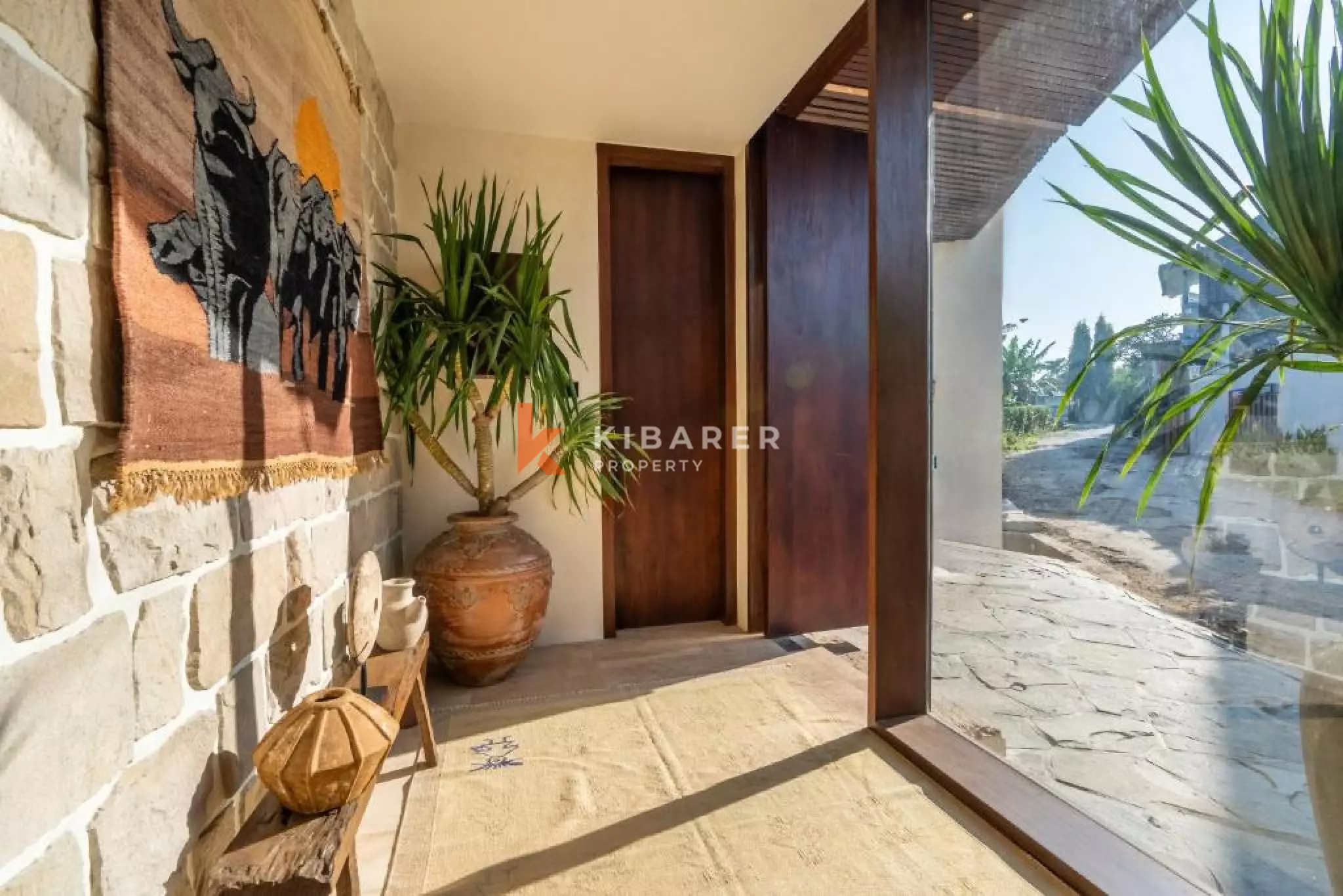Rustic Luxury Four-Bedroom Villa in Abasan Canggu near Berawa