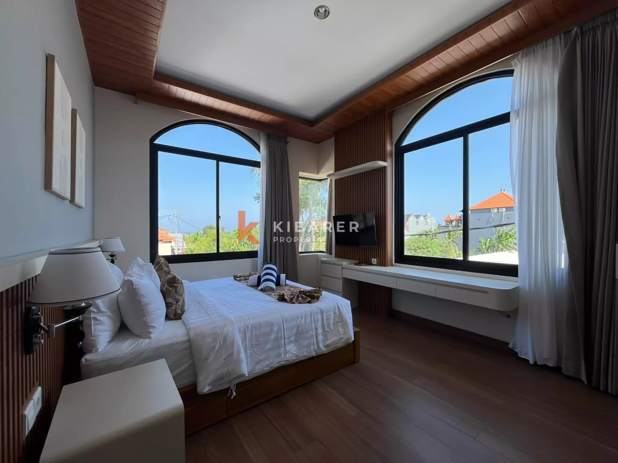 Hidden Sanctuary Two Bedroom Villa Ocean Views from Your Bedroom in Most Wanted Area Sanur