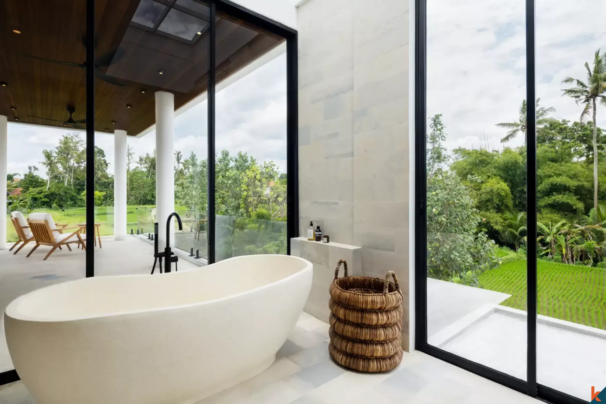 Properti Berkualitas Tinggi Enam Kamar Tidur dengan Hak Sewa Jangka Panjang di Ubud - Singakerta
