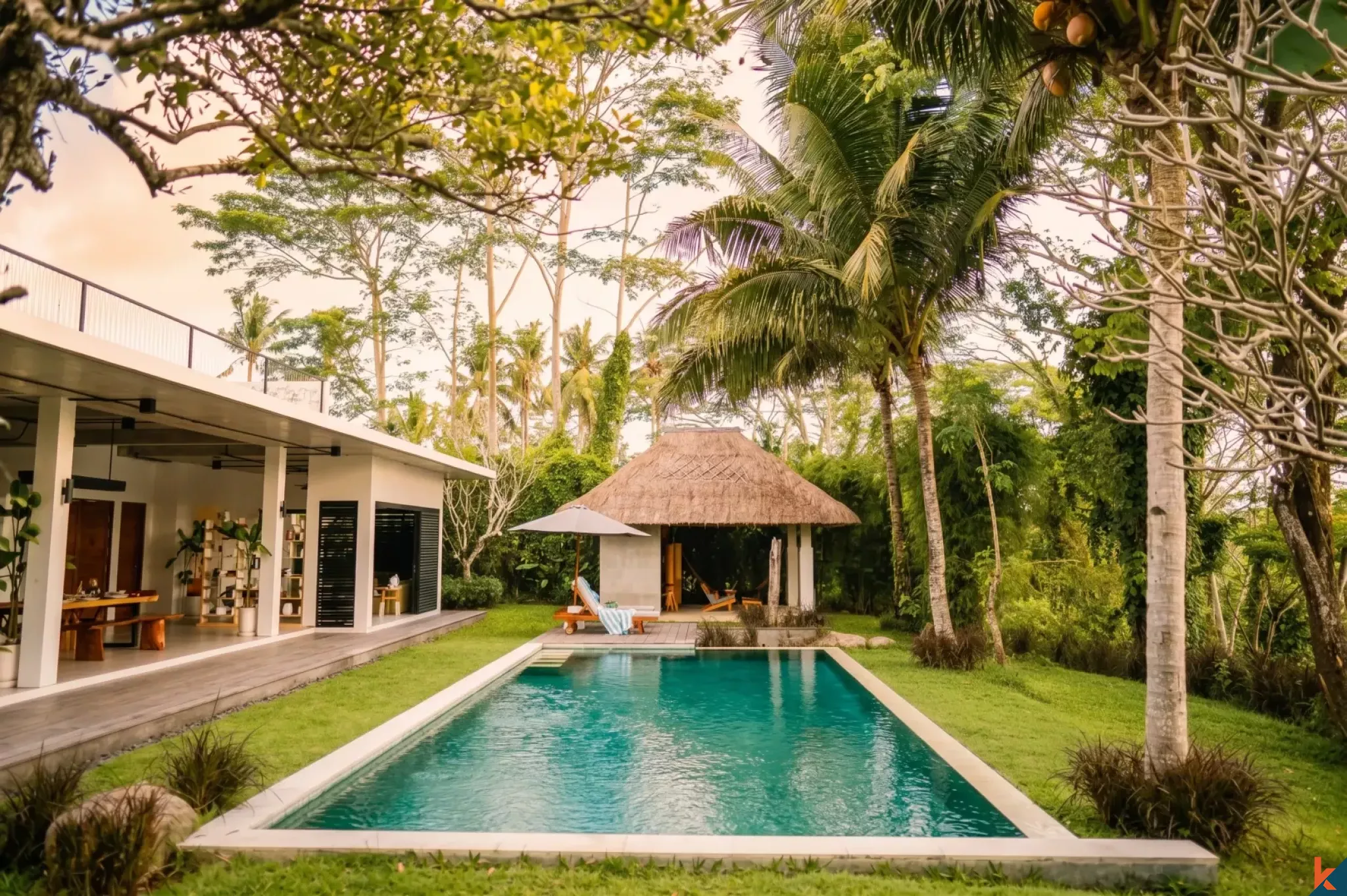 Gorgeous three bedroom leasehold property overlooking the jungle in Ubud - Pejeng