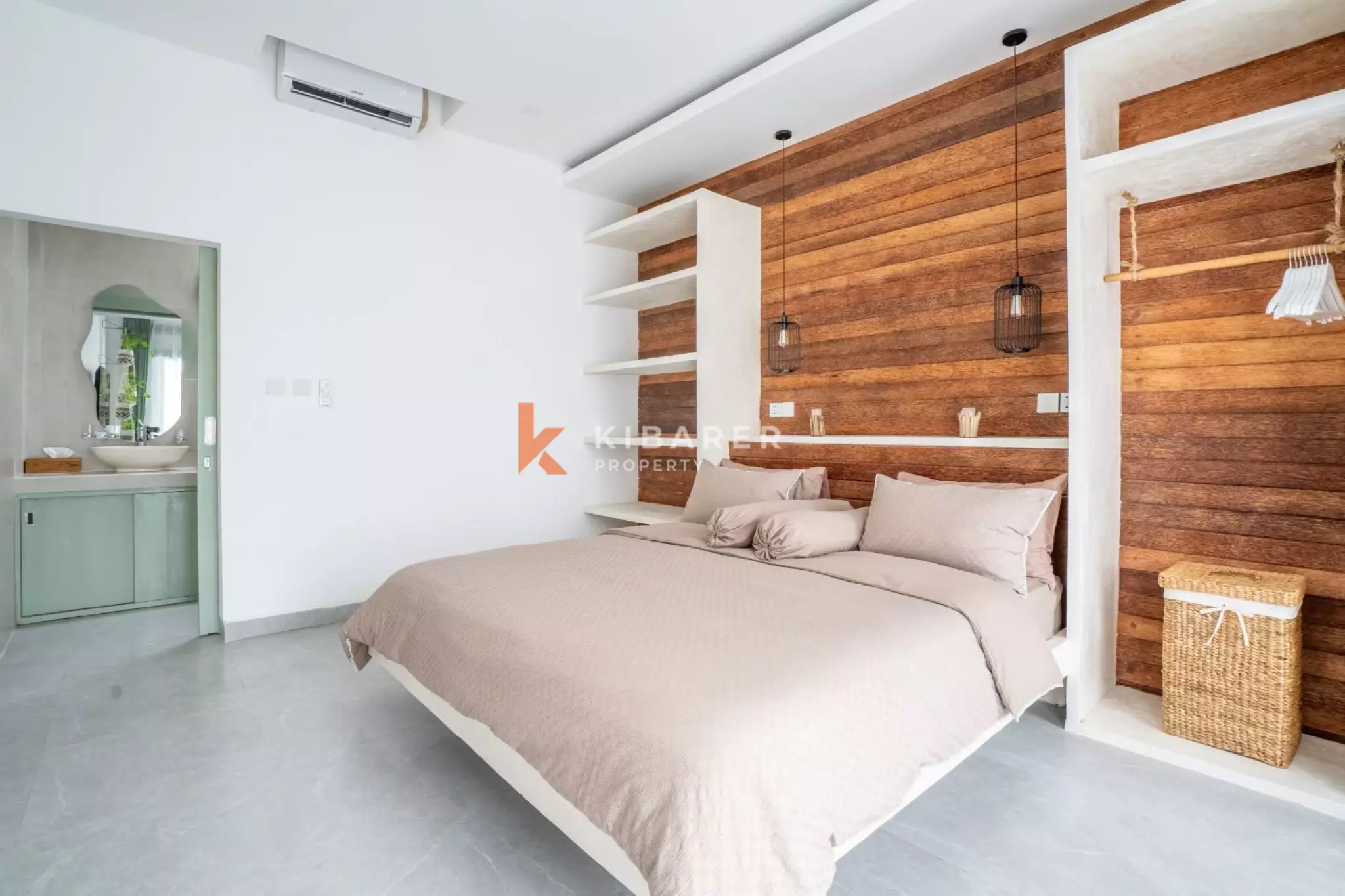 Beachside Two Bedroom Villa with Enclosed Living in Munggu