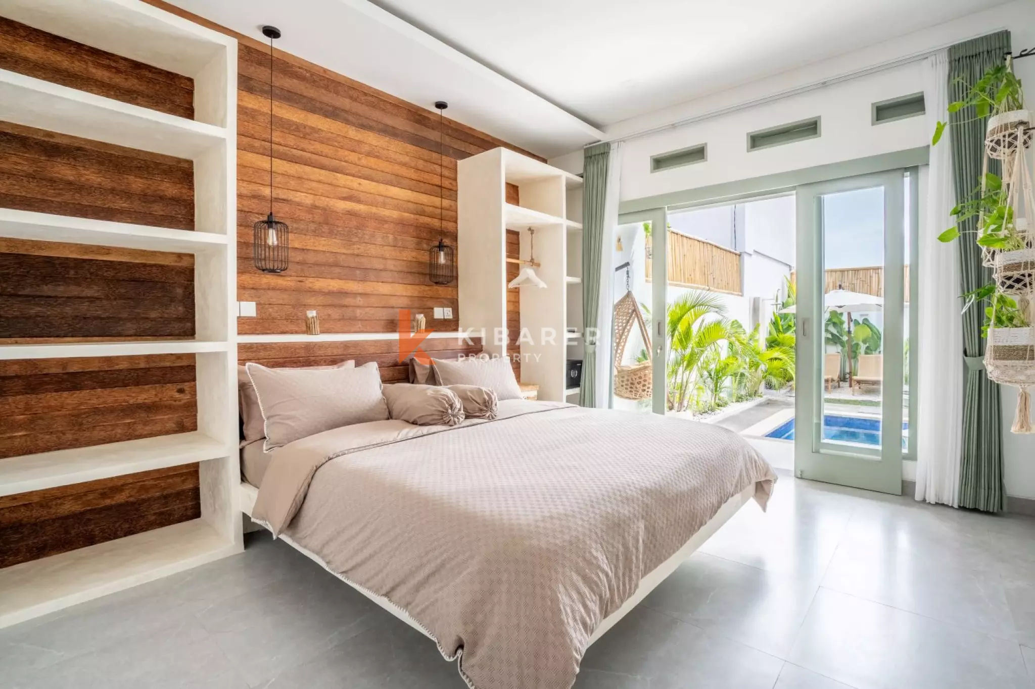 Beachside Two Bedroom Villa with Enclosed Living in Munggu