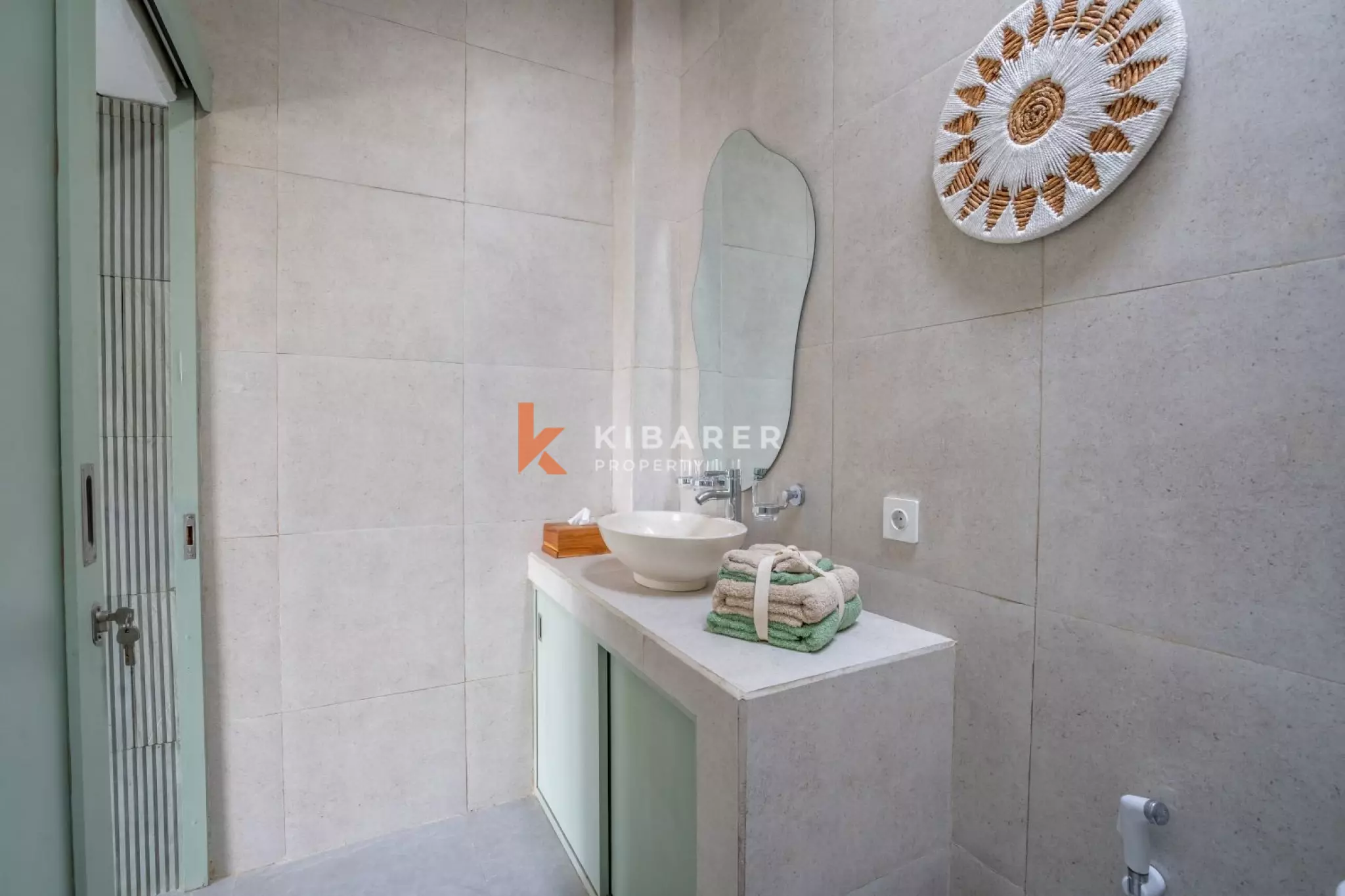 Beachside Two Bedroom Villa with Enclosed Living in Munggu