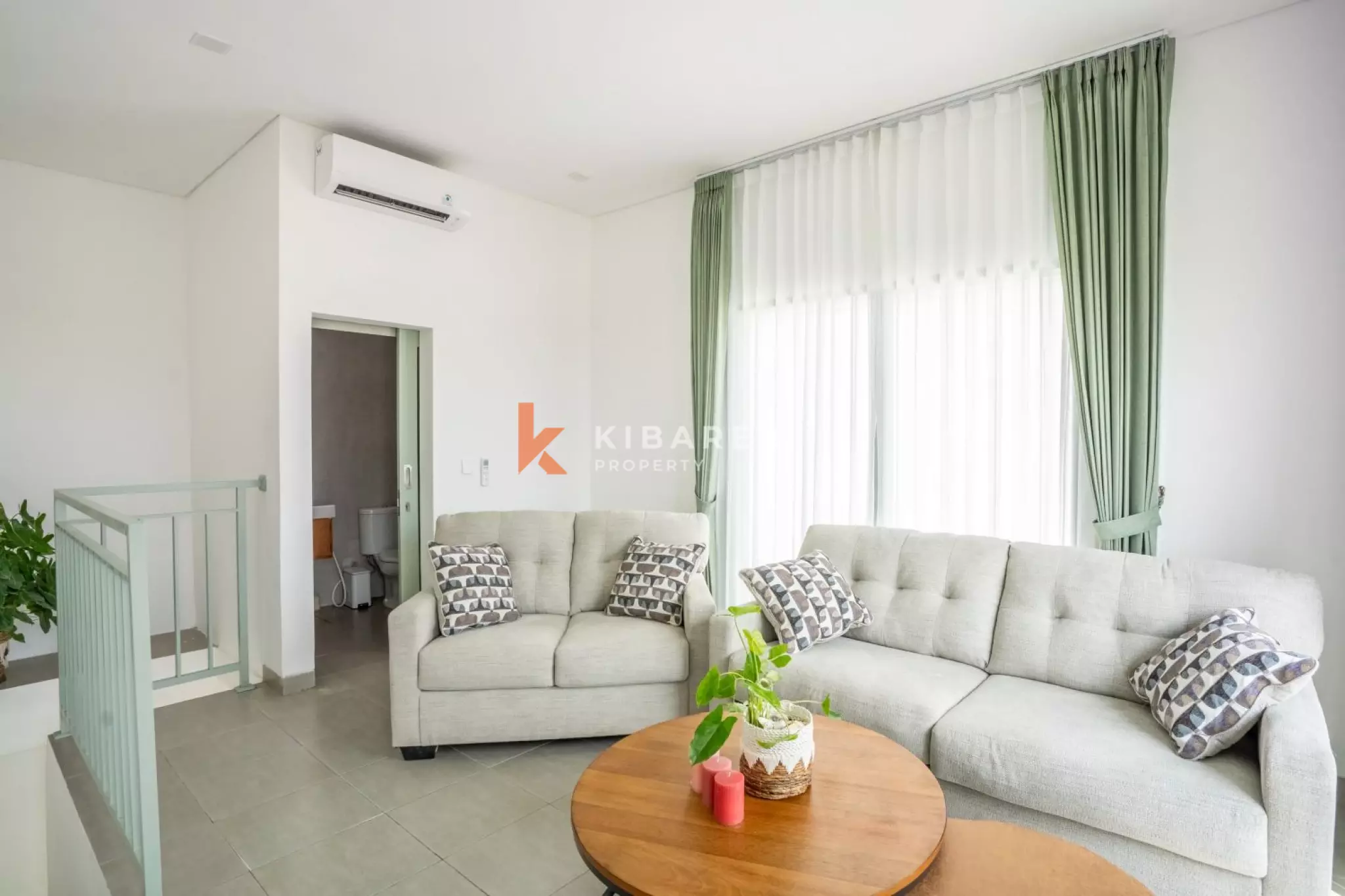 Beachside Two Bedroom Villa with Enclosed Living in Munggu