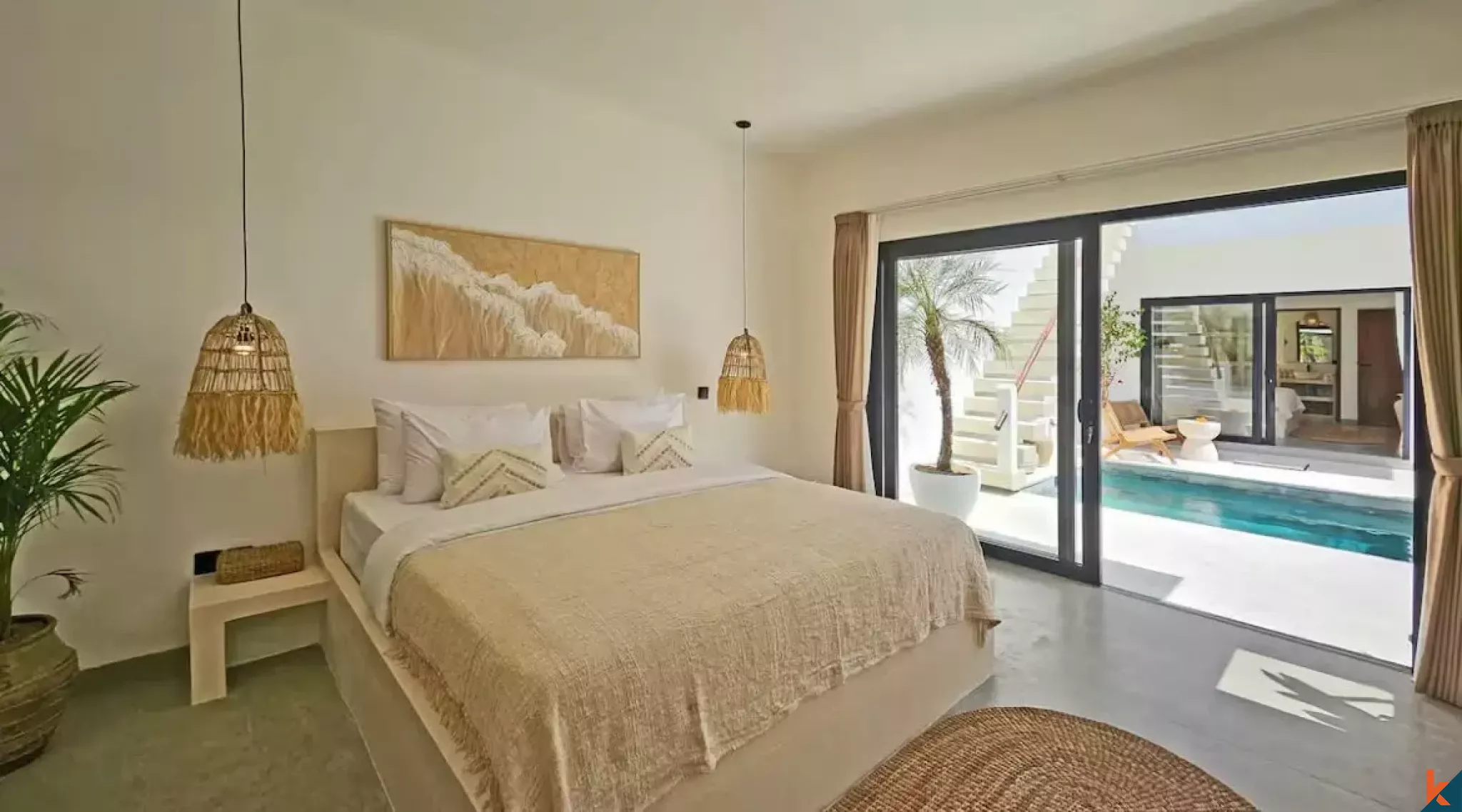 Charming two bedroom leasehold villa overlooking the rice fields in Tumbak Bayuh