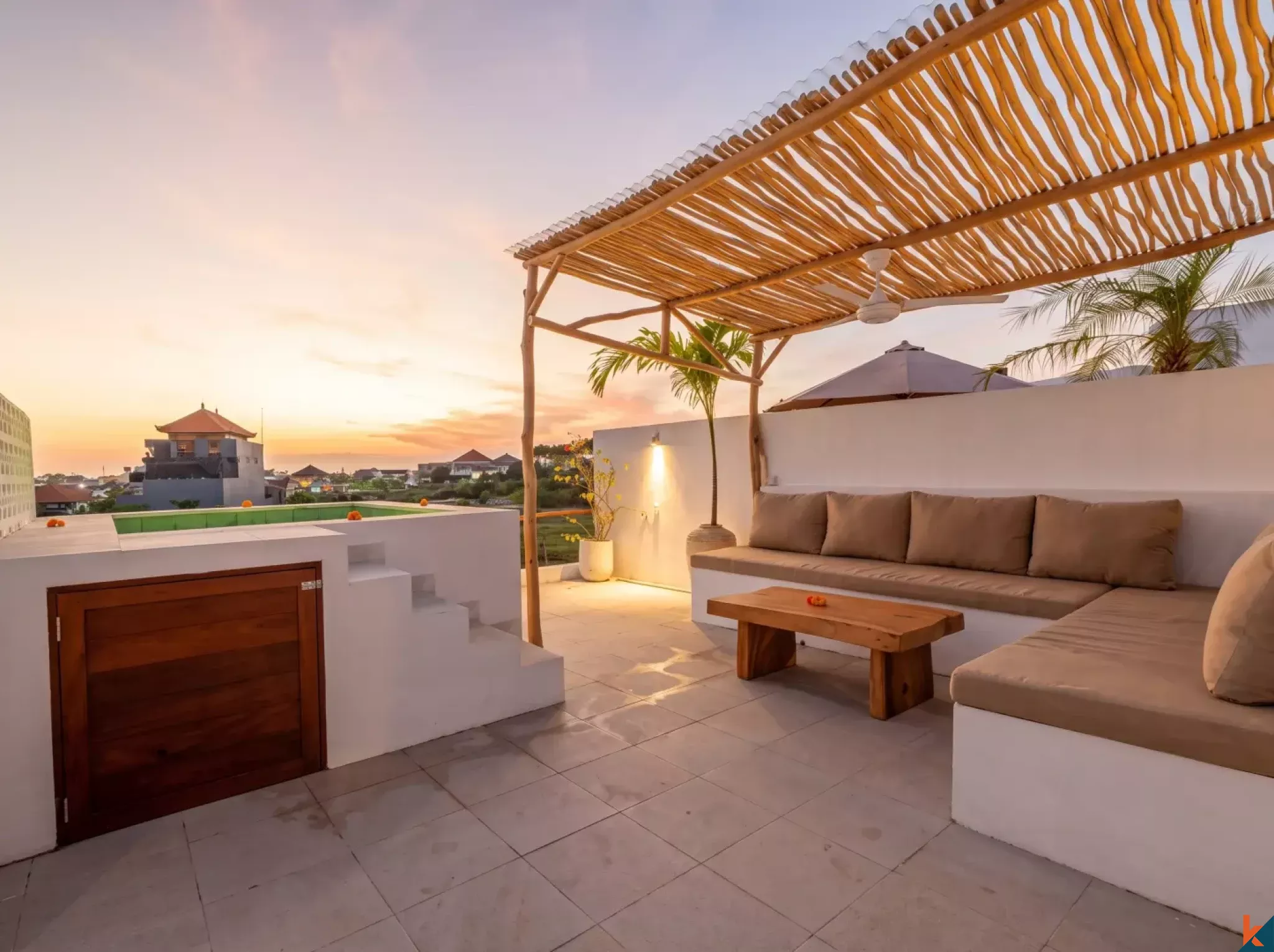 Charming two bedroom leasehold villa overlooking the rice fields in Tumbak Bayuh
