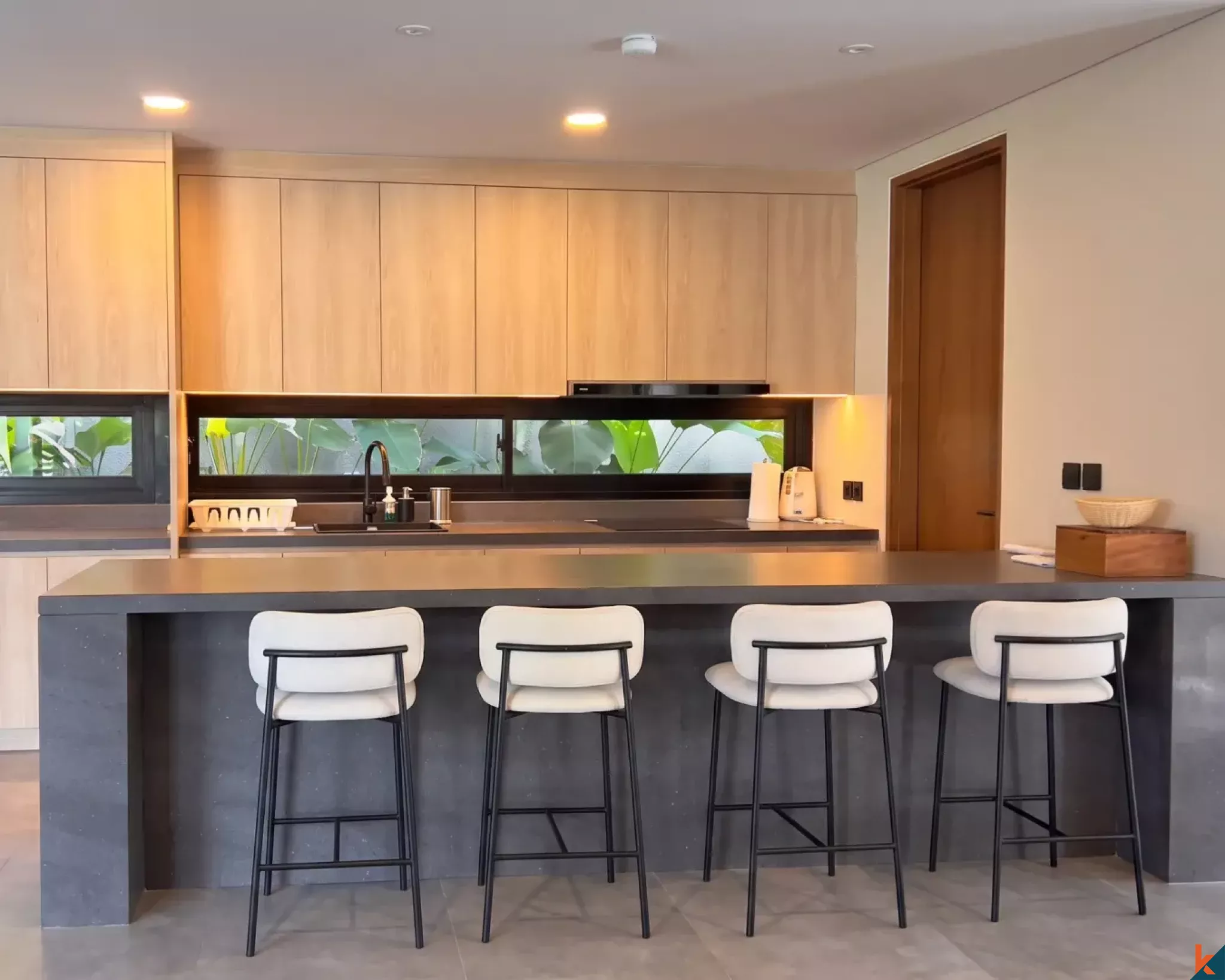 Amazing brand new four bedrooms freehold real estate for sale in private residence in Jimbaran