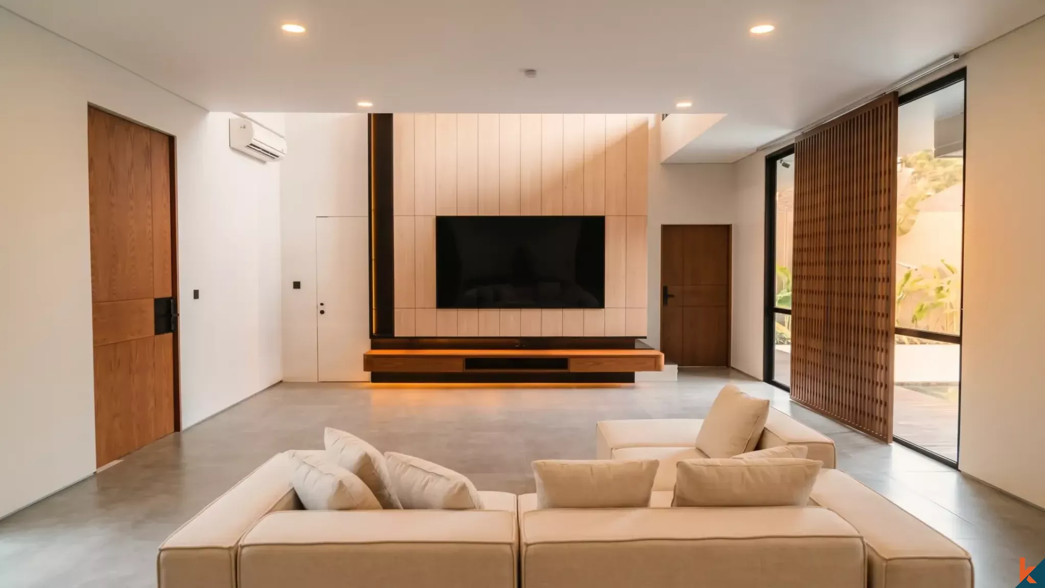 Amazing brand new four bedrooms freehold real estate for sale in private residence in Jimbaran