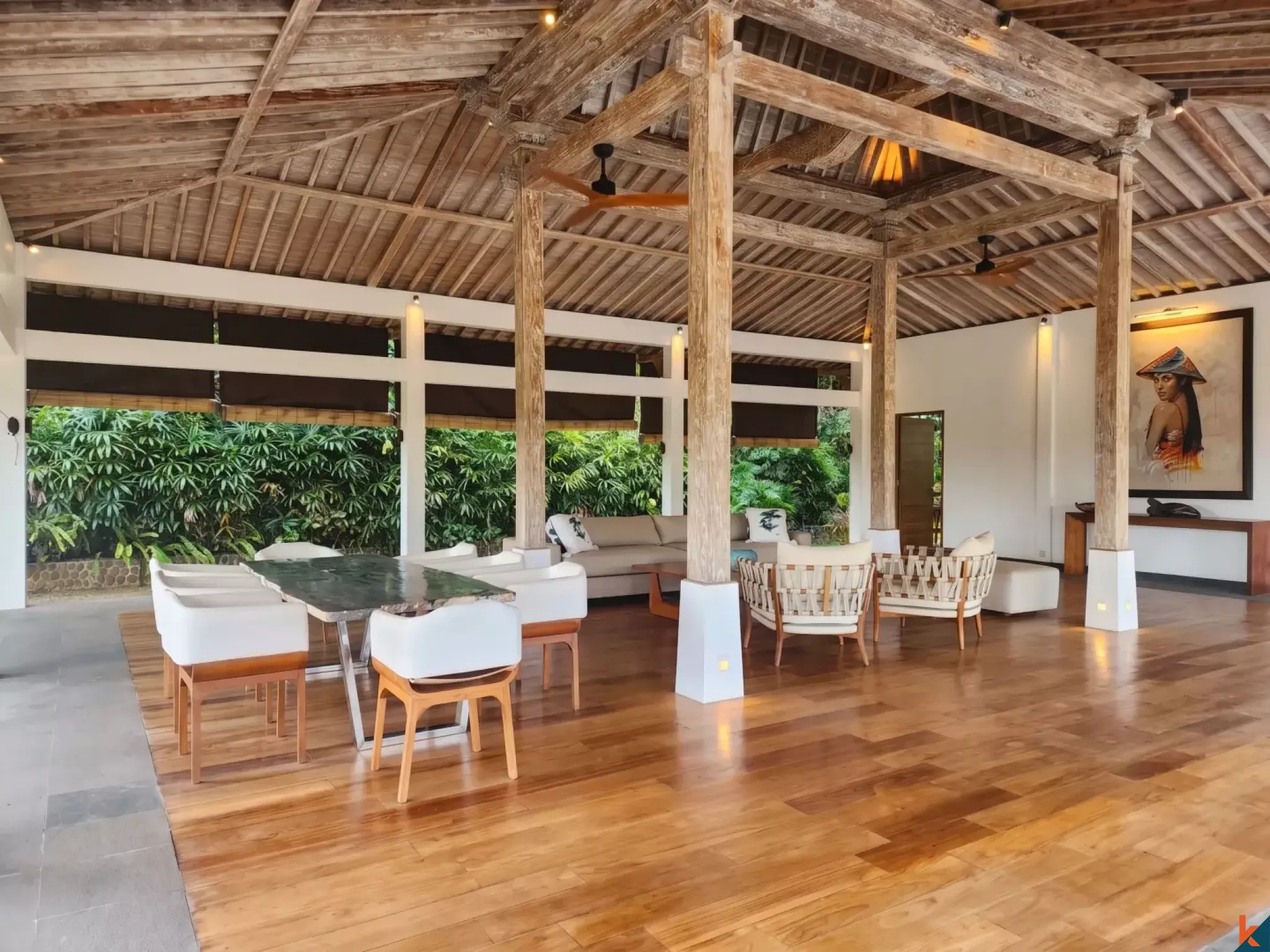 Exquisite four bedroom joglo style property for sale in Nyambu