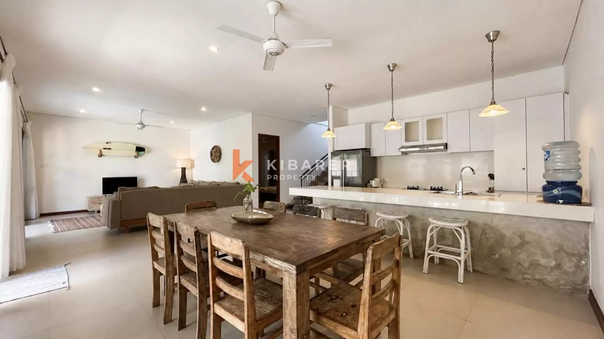 Relaxed Beachside Living in a Four Bedroom Canggu Villa