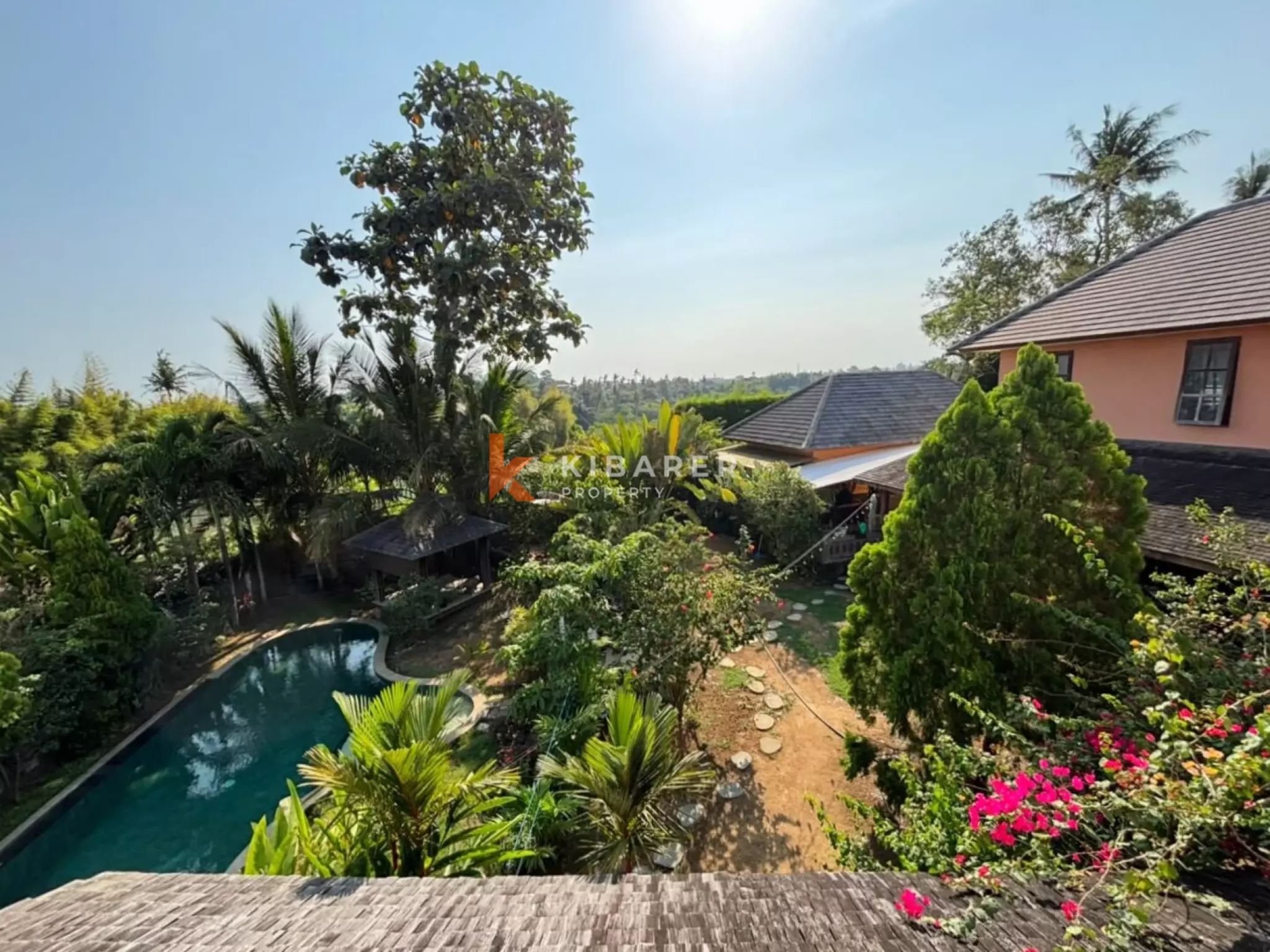 Peaceful Four Bedroom Garden Villa in a Private Resort Area in Gianyar (Minimum 2 years)