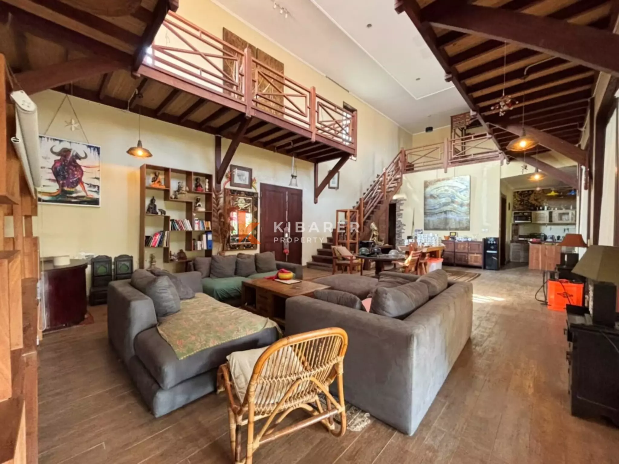 Peaceful Four Bedroom Garden Villa in a Private Resort Area in Gianyar (Minimum 2 years)