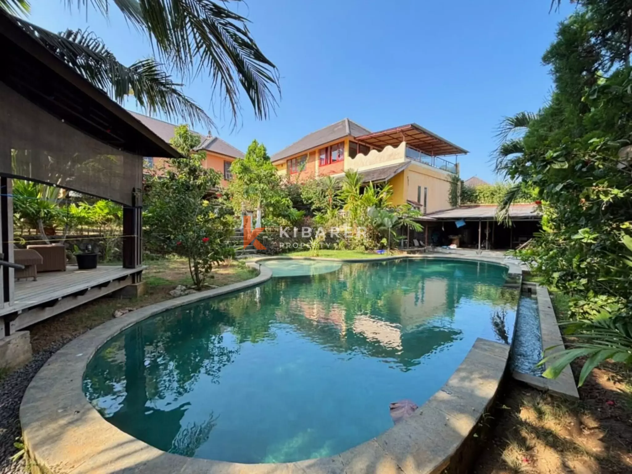 Peaceful Four Bedroom Garden Villa in a Private Resort Area in Gianyar (Minimum 2 years)