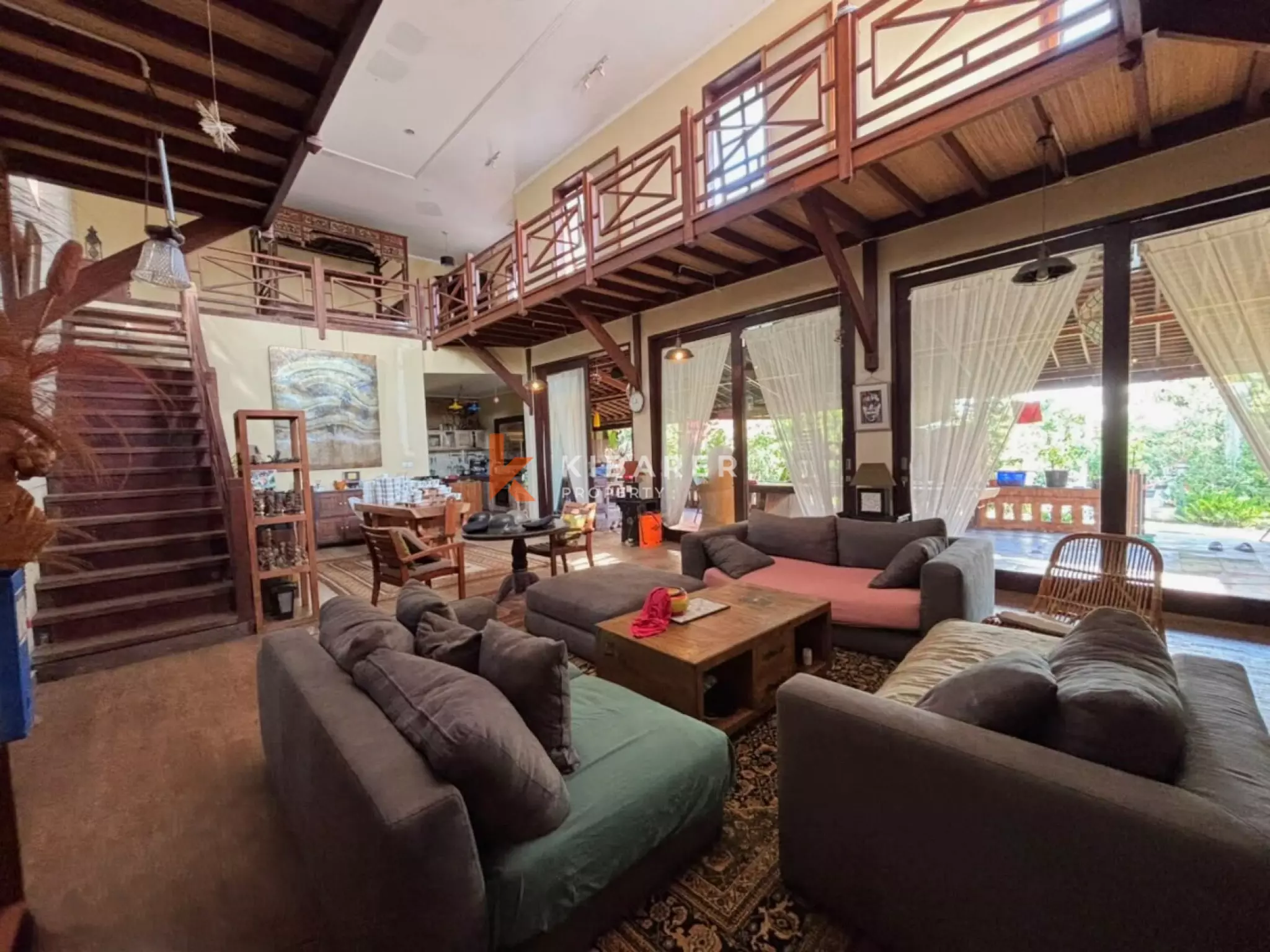 Peaceful Four Bedroom Garden Villa in a Private Resort Area in Gianyar (Minimum 2 years)