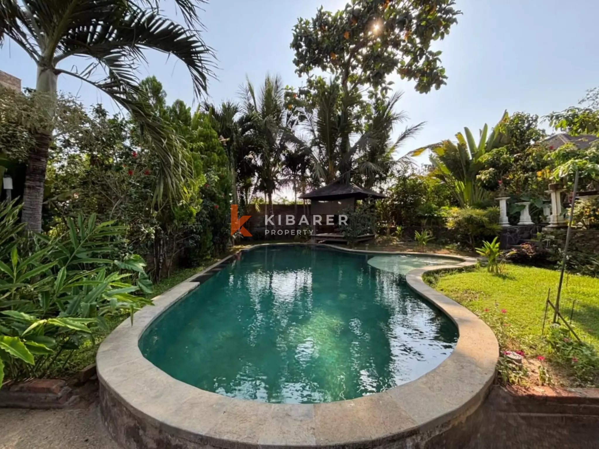 Peaceful Four Bedroom Garden Villa in a Private Resort Area in Gianyar (Minimum 2 years)