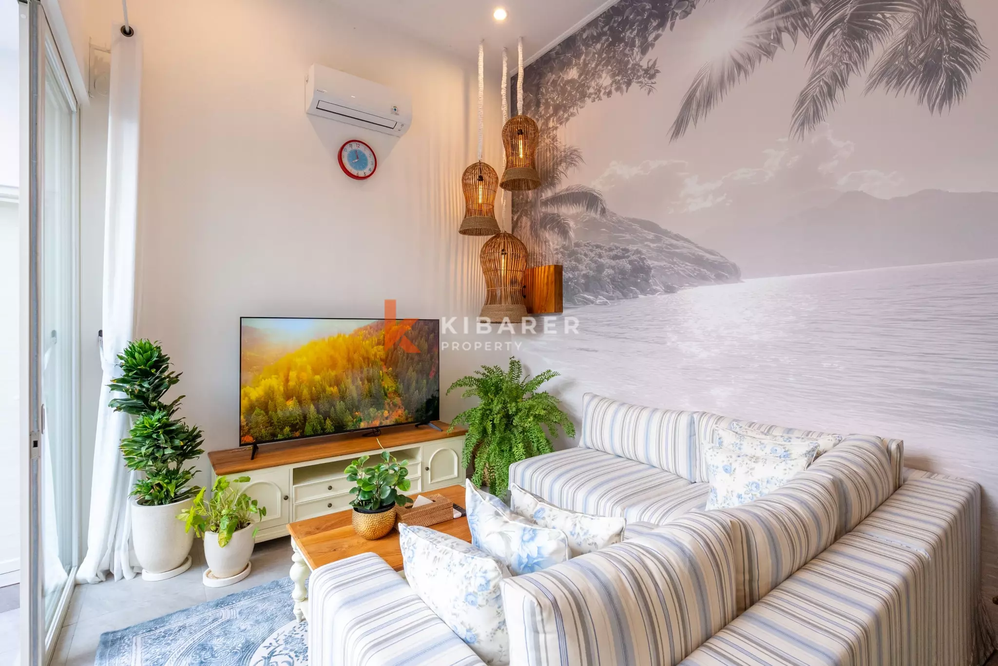 Escapade romantique et chaleureuse : Charmante villa de deux chambres à Berawa