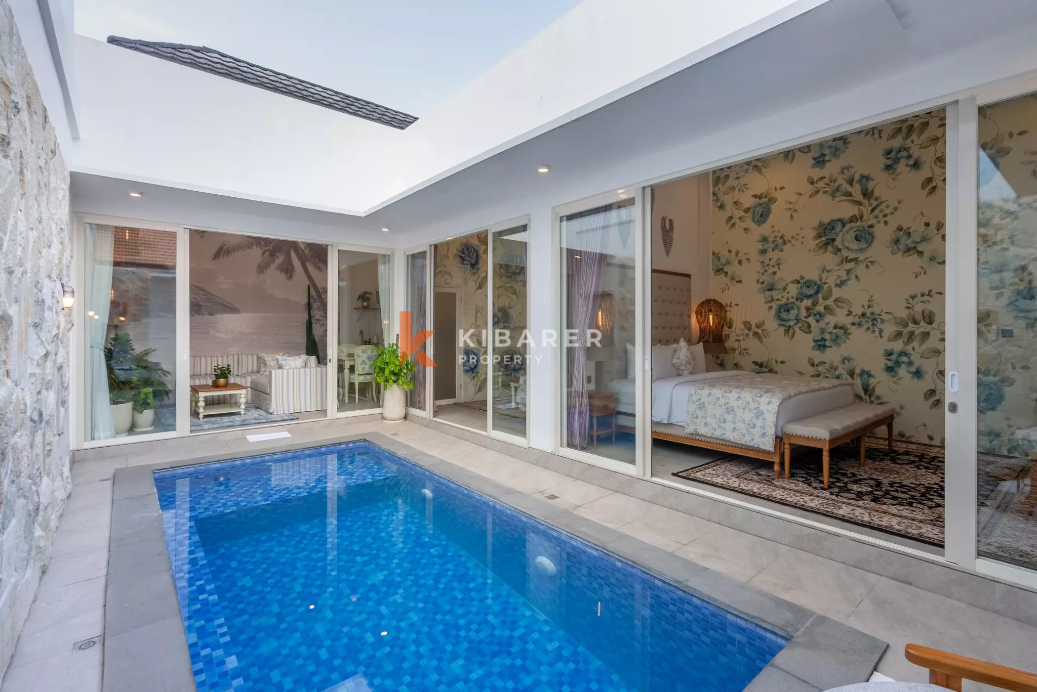 Escapade romantique et chaleureuse : Charmante villa de deux chambres à Berawa