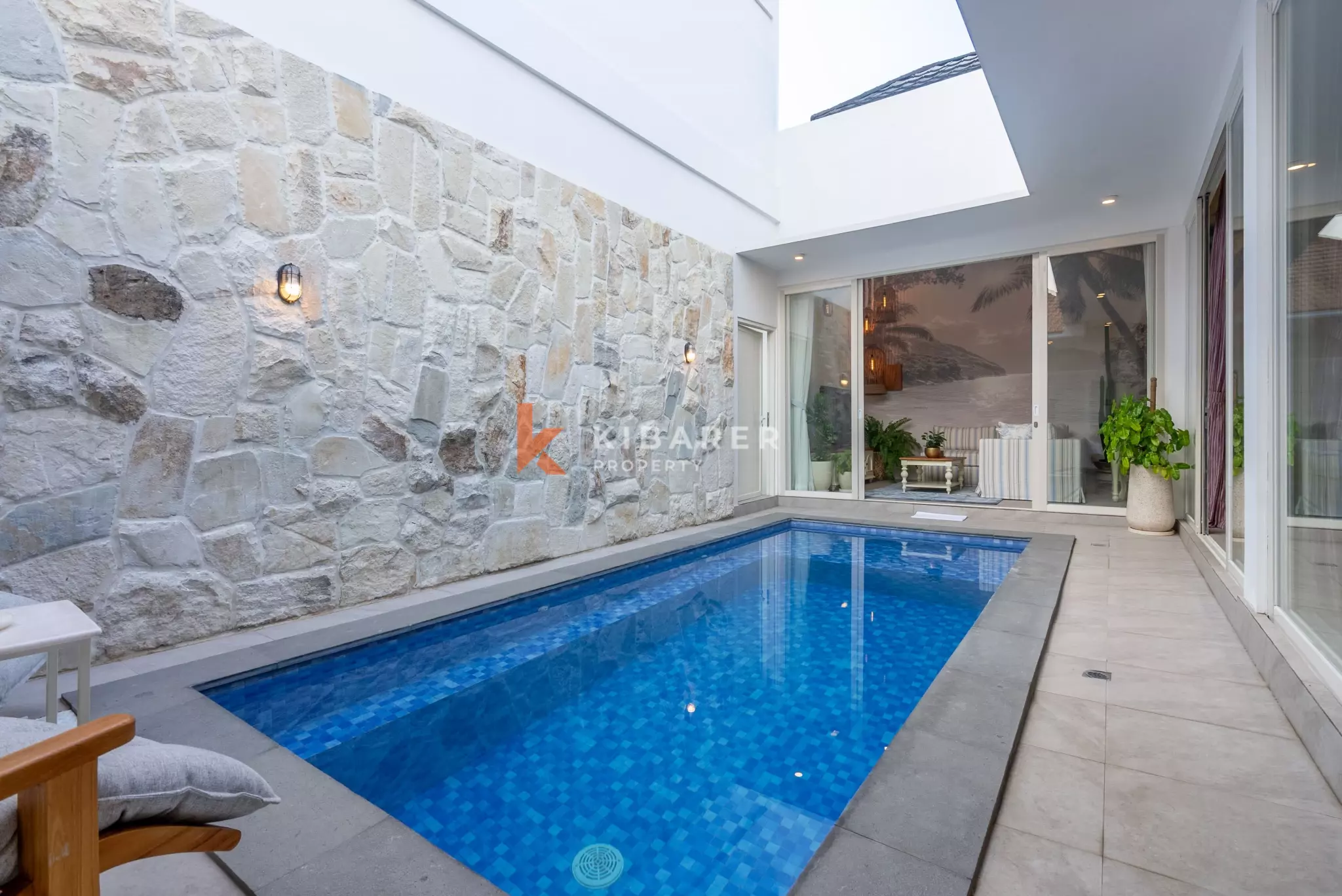 Escapade romantique et chaleureuse : Charmante villa de deux chambres à Berawa