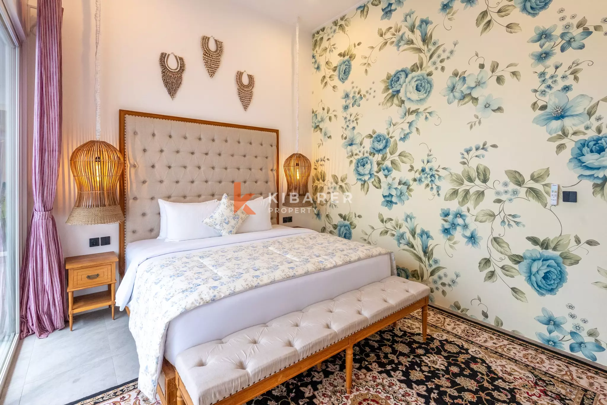 Escapade romantique et chaleureuse : Charmante villa de deux chambres à Berawa