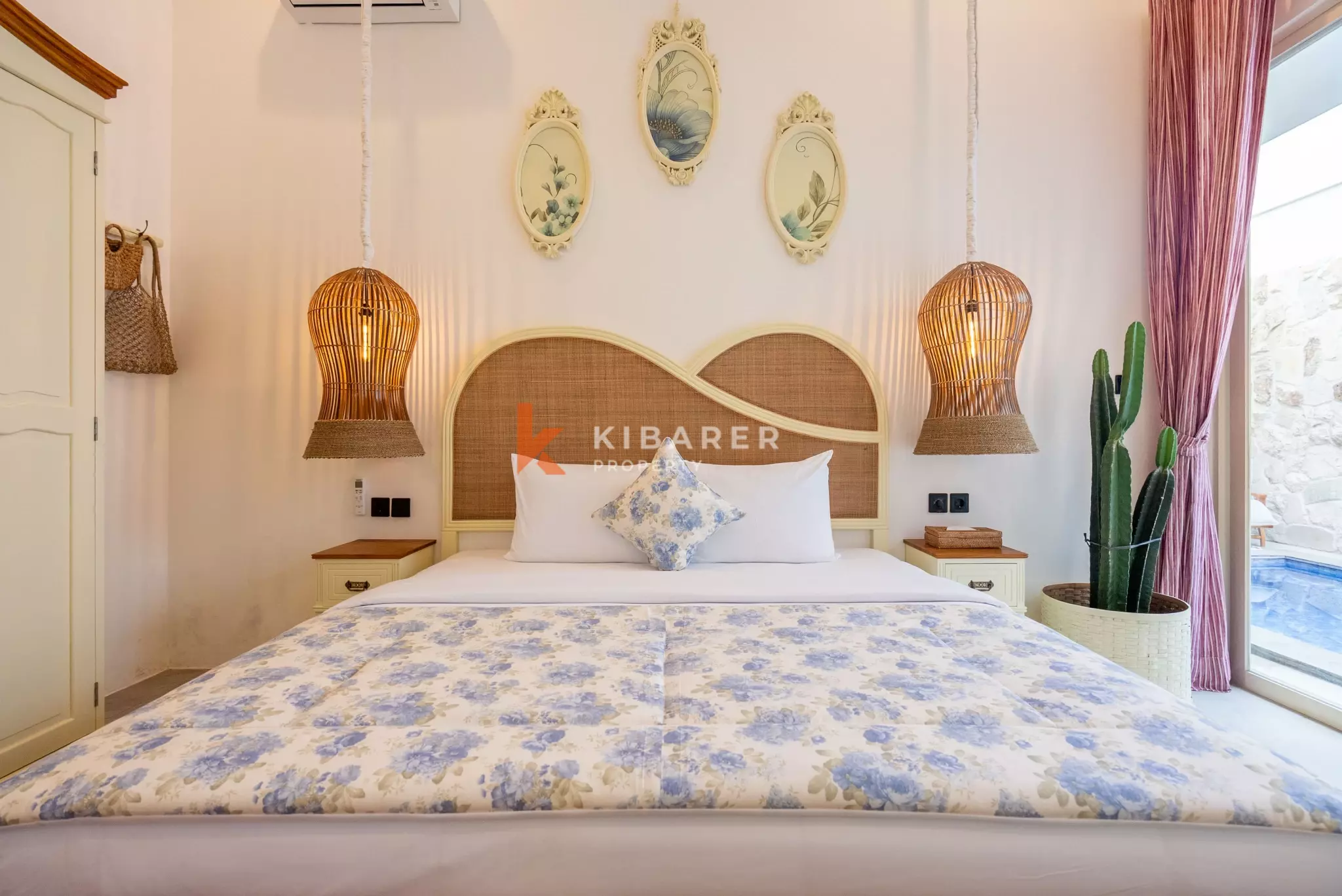 Escapade romantique et chaleureuse : Charmante villa de deux chambres à Berawa