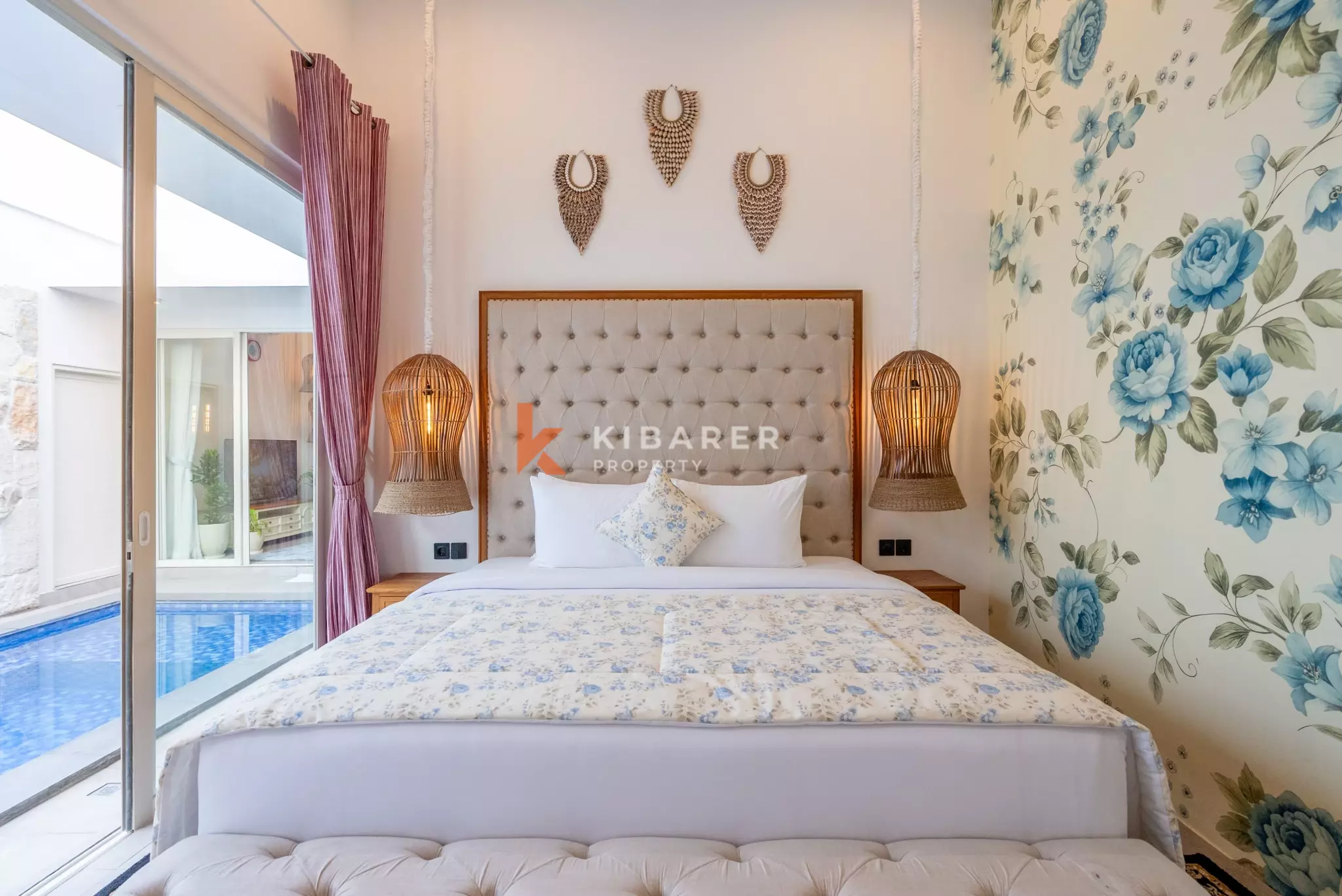 Escapade romantique et chaleureuse : Charmante villa de deux chambres à Berawa