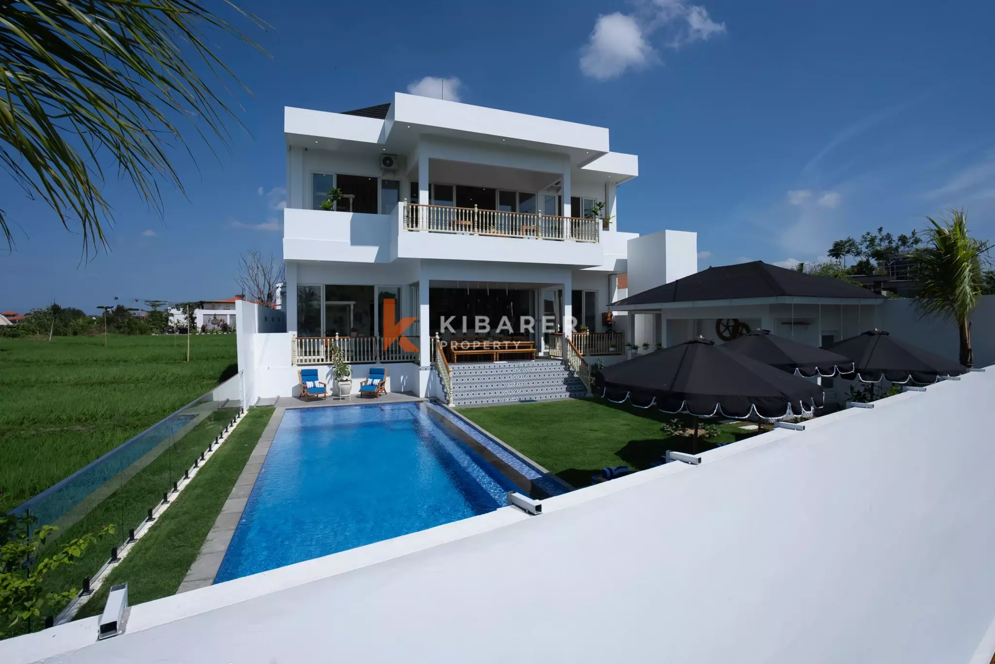 Impressive Six-Bedroom Luxury Villa with Spacious Poolside Living in Canggu