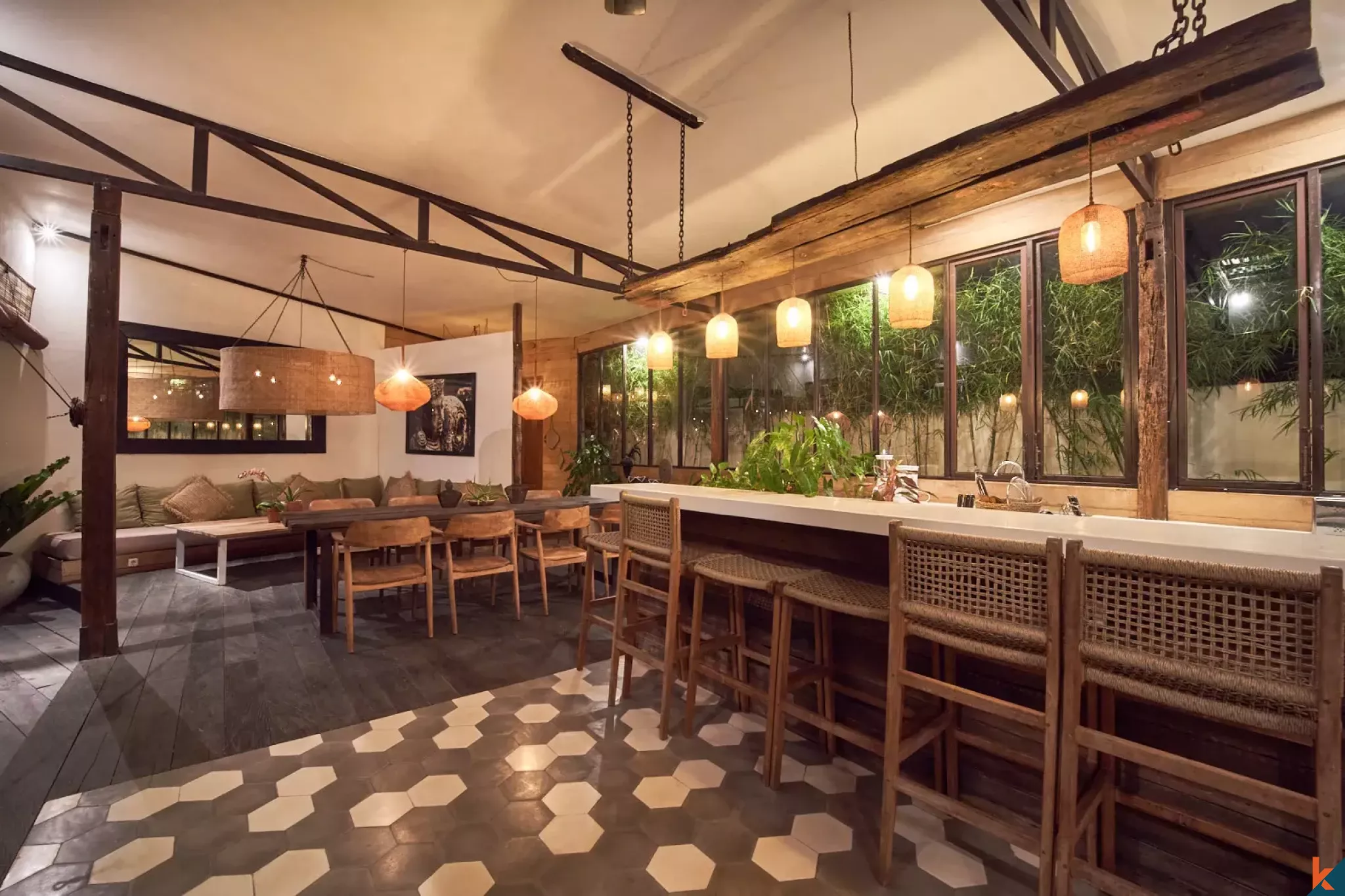 Beautiful three bedrooms villa offering rare long lease in fashionable Umalas area