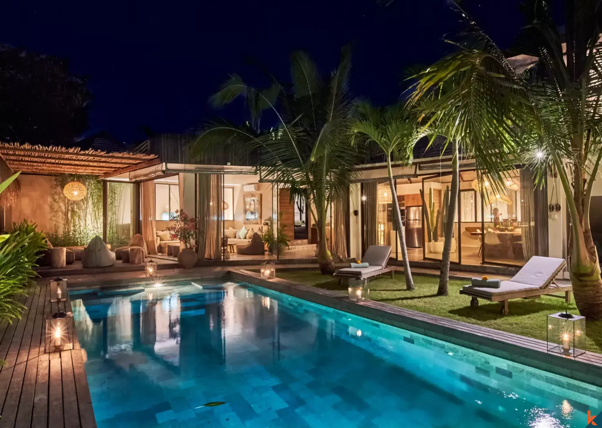 Gorgeous four bedrooms villa offering rare long lease in fashionable Umalas area